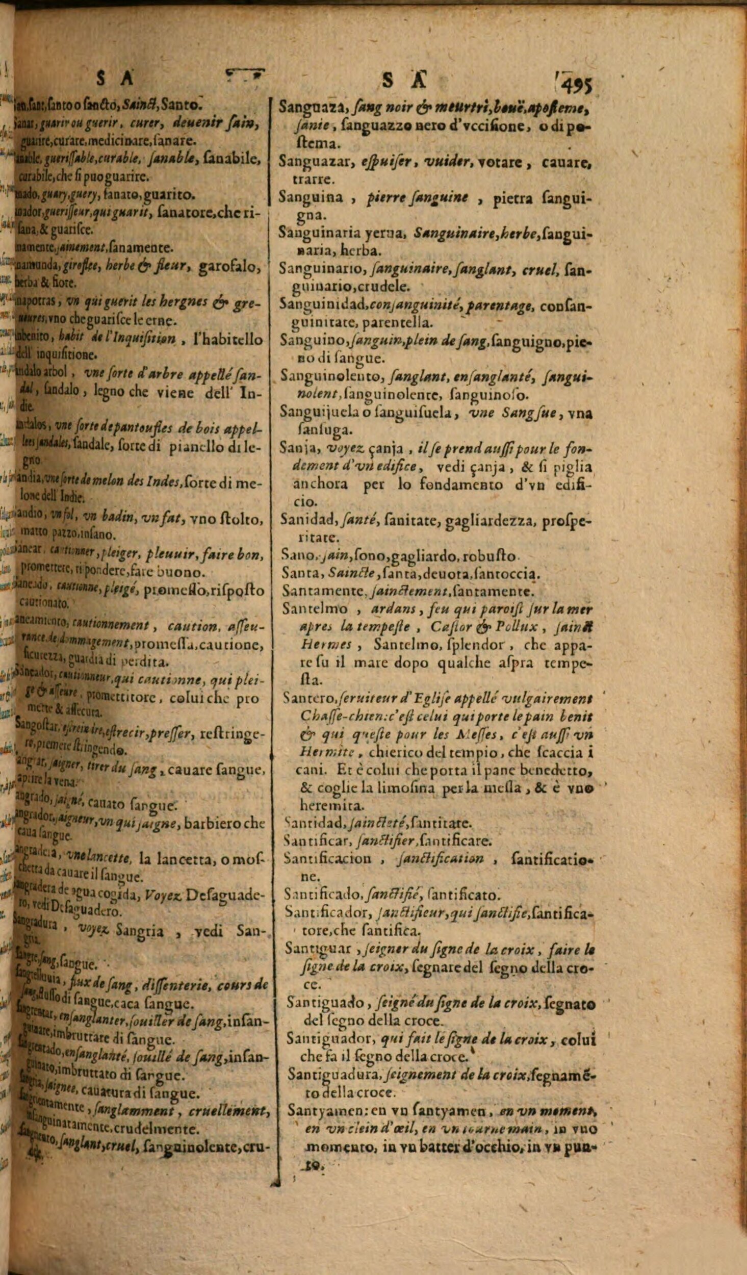 1617 Samuel Crespin - Trésor des trois langues française, italienne et espagnole - Berlin_Page_495.jpg