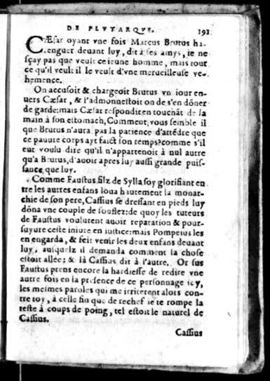 1574 - Benoît Rigaud - Trésor des vies de Plutarque - Avignon
