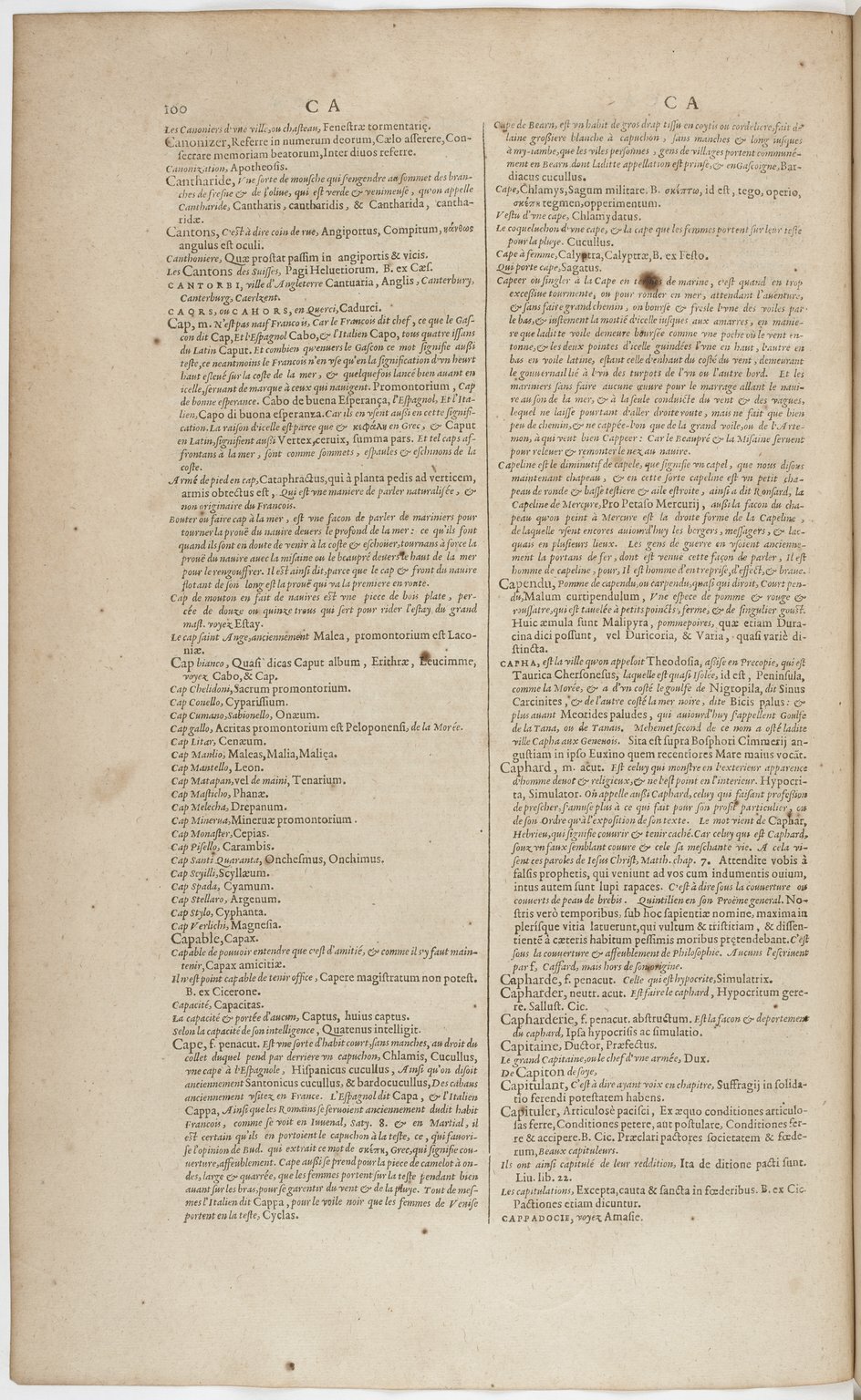 1606 - David Douceur - Trésor de la langue française - BnF