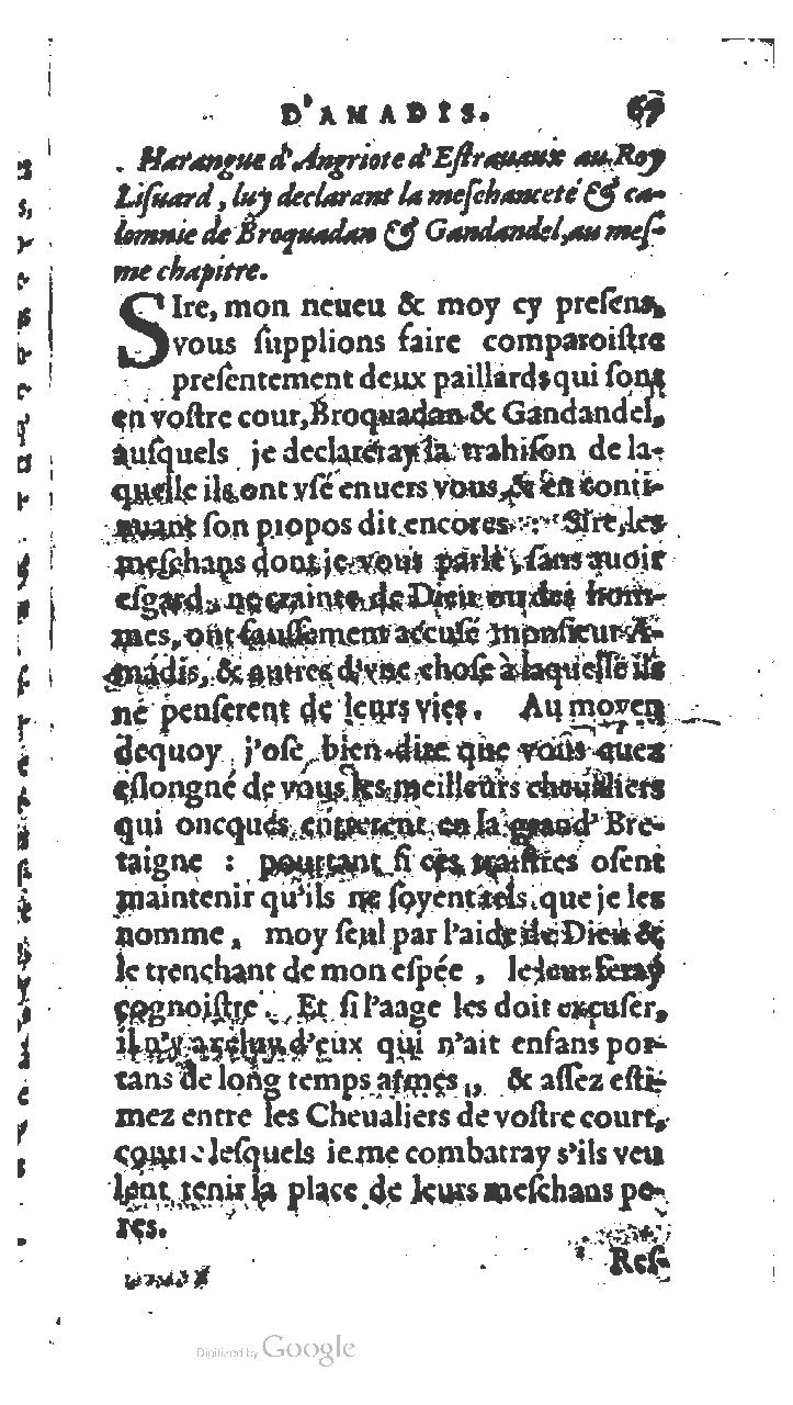 1572 - Jan van Waesberghe - Trésor des Amadis - BNC Rome