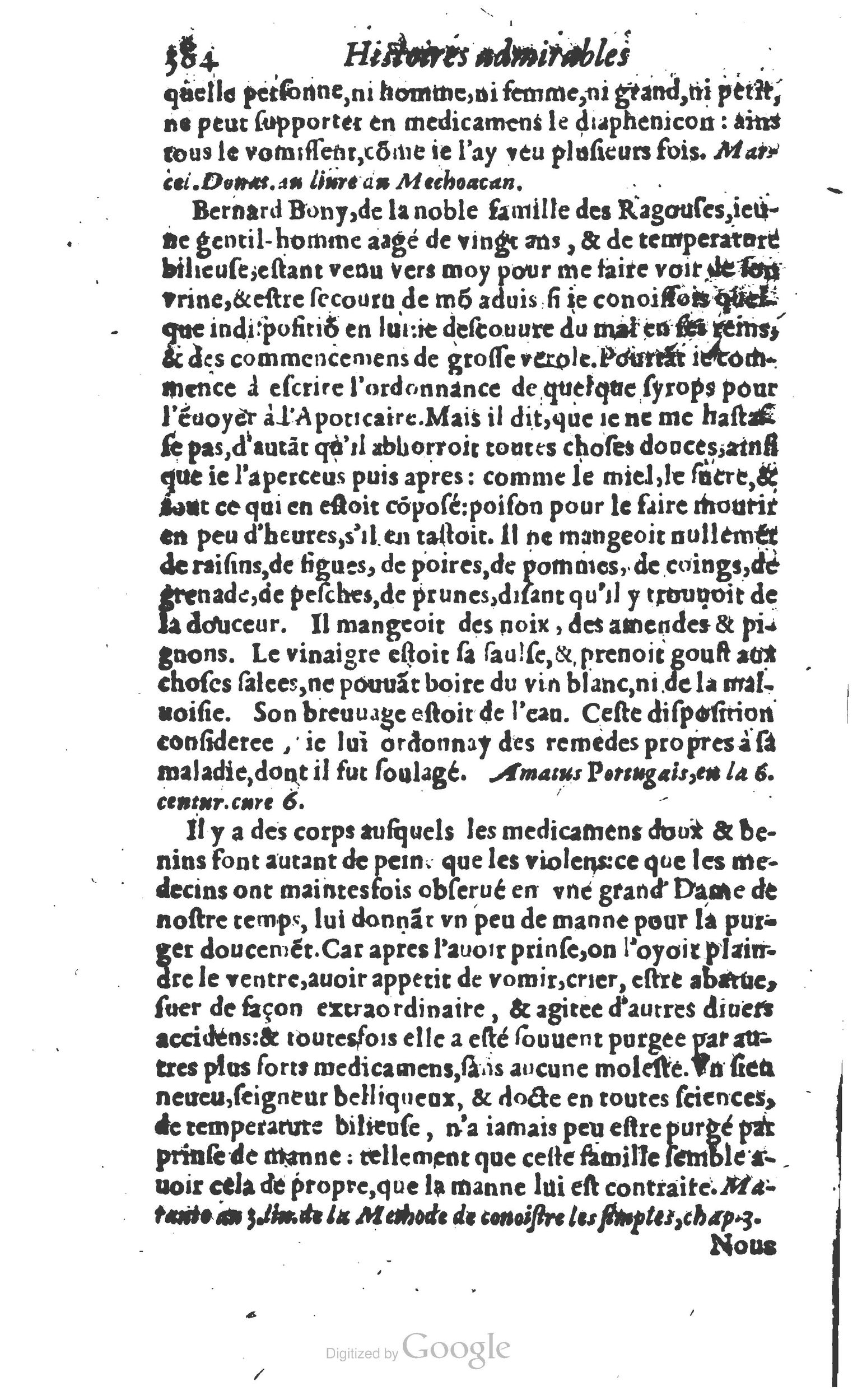 1610 - Paul Marceau - Trésor d’histoires admirables et mémorables - Princeton