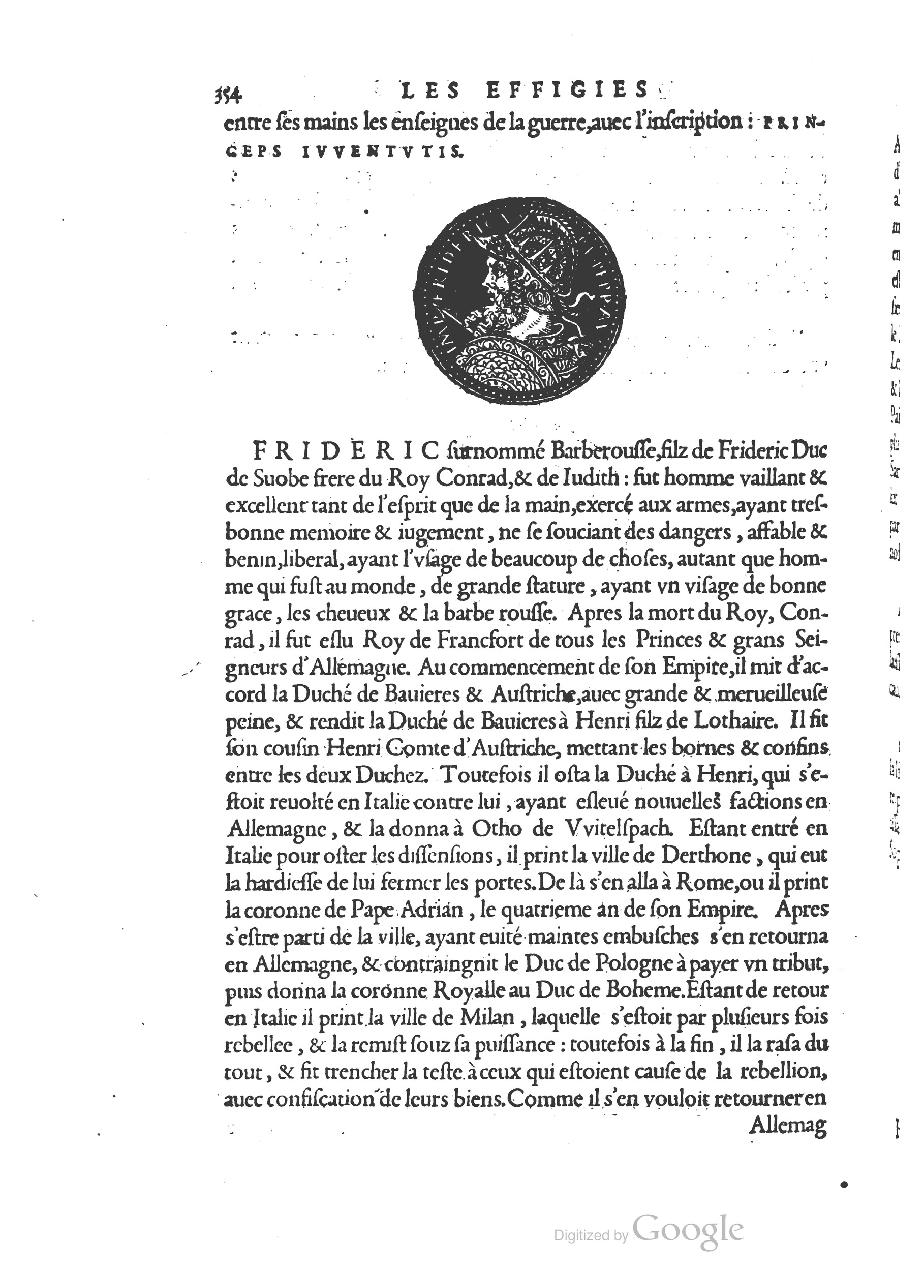 1553 - Jacopo Strada et Thomas Guérin - Épitome du Trésor des antiquités - BM Lyon