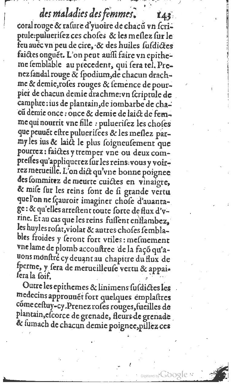 1617 - Jean Le Bouc - Trésor des remèdes secrets - BM Lyon