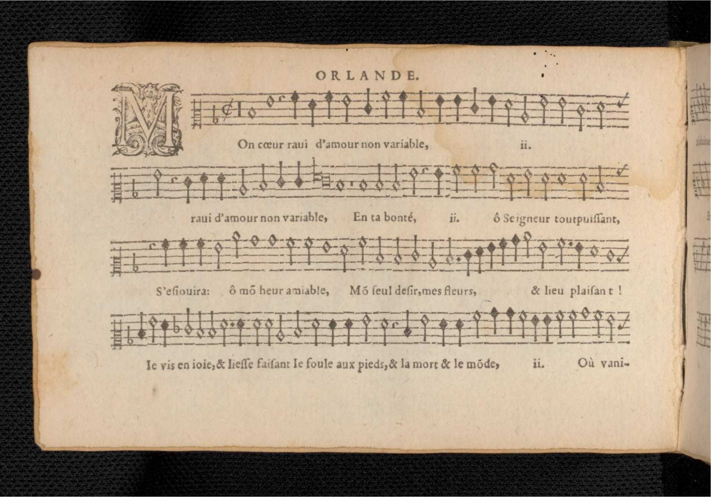 1576 - [Pierre de Saint-André] - Trésor de musique d’Orlande de Lassus Quinta et Sexta pars - KBR Bruxelles