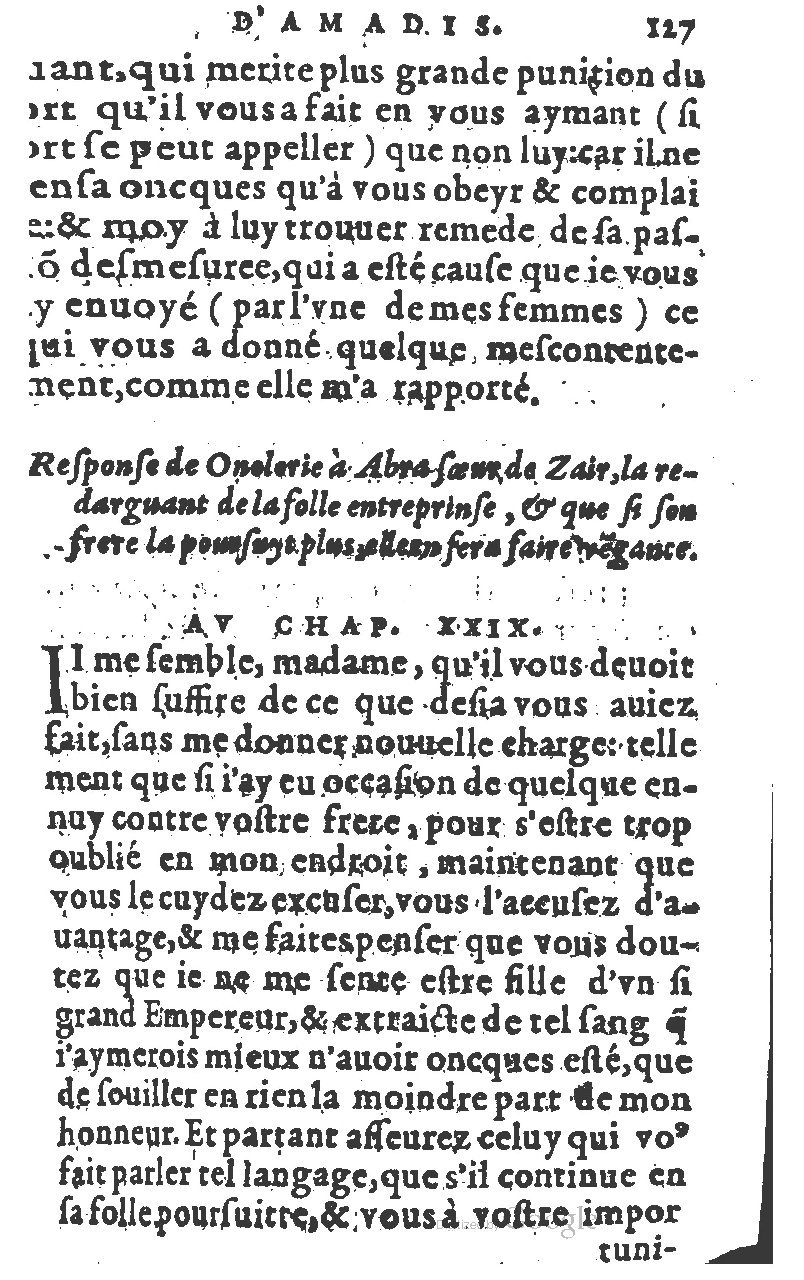 1582 - Jean Huguetan - Trésor des Amadis T. 1 - BM Lyon