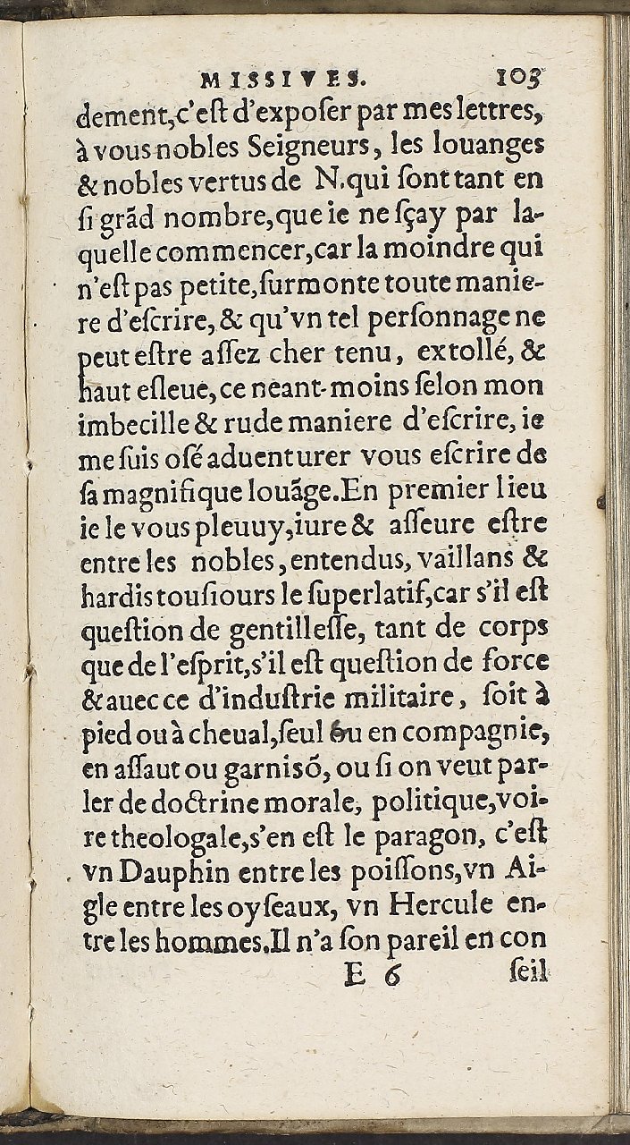 1597 - Jean Osmont - Trésor des secrétaires - Brno