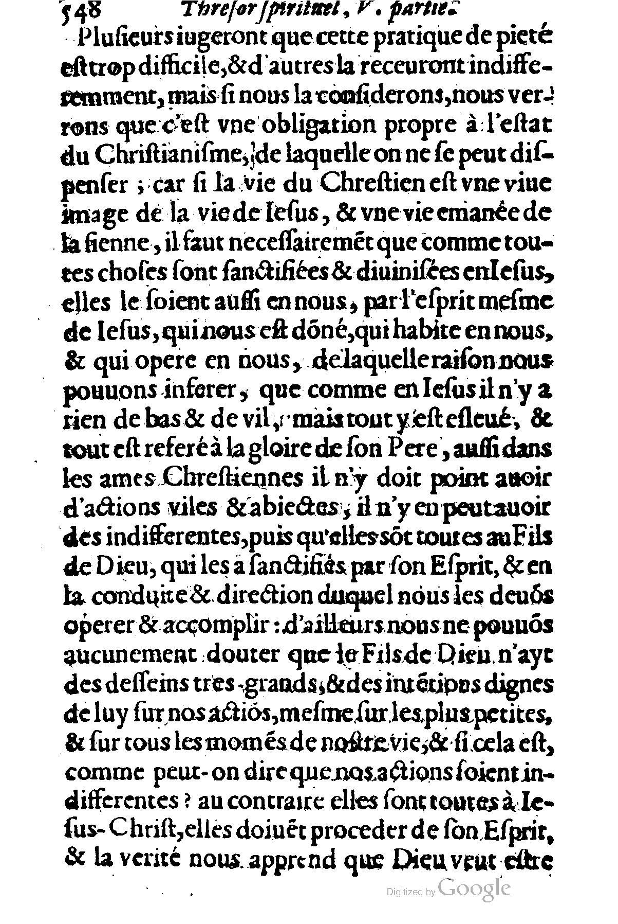 1635 - Sébastien Huré - Trésor spirituel contenant les obligations - BM Lyon