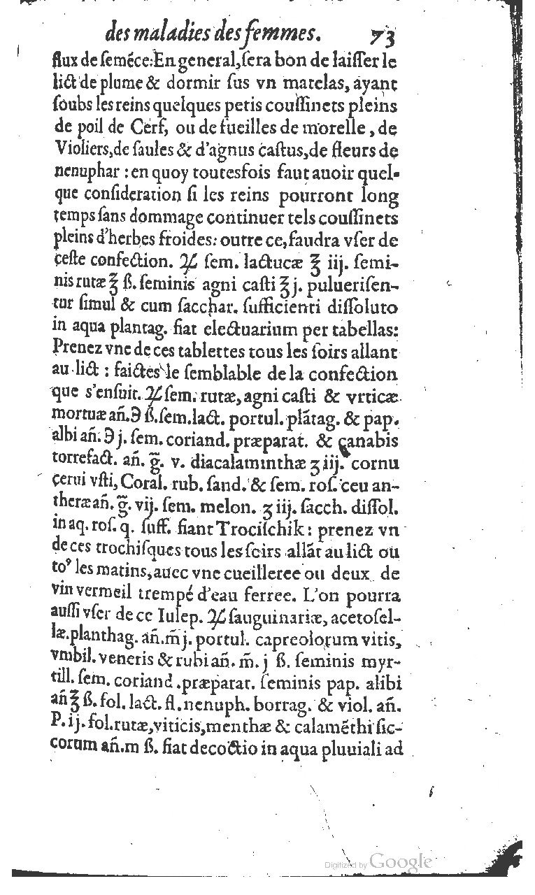 1617 - Jean Le Bouc - Trésor des remèdes secrets - BM Lyon
