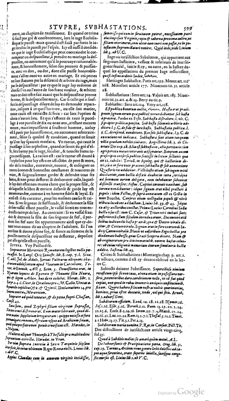1629 - Veuve Nicolas Buon - Trésor du droit français (21754 T. 3) - BM Lyon