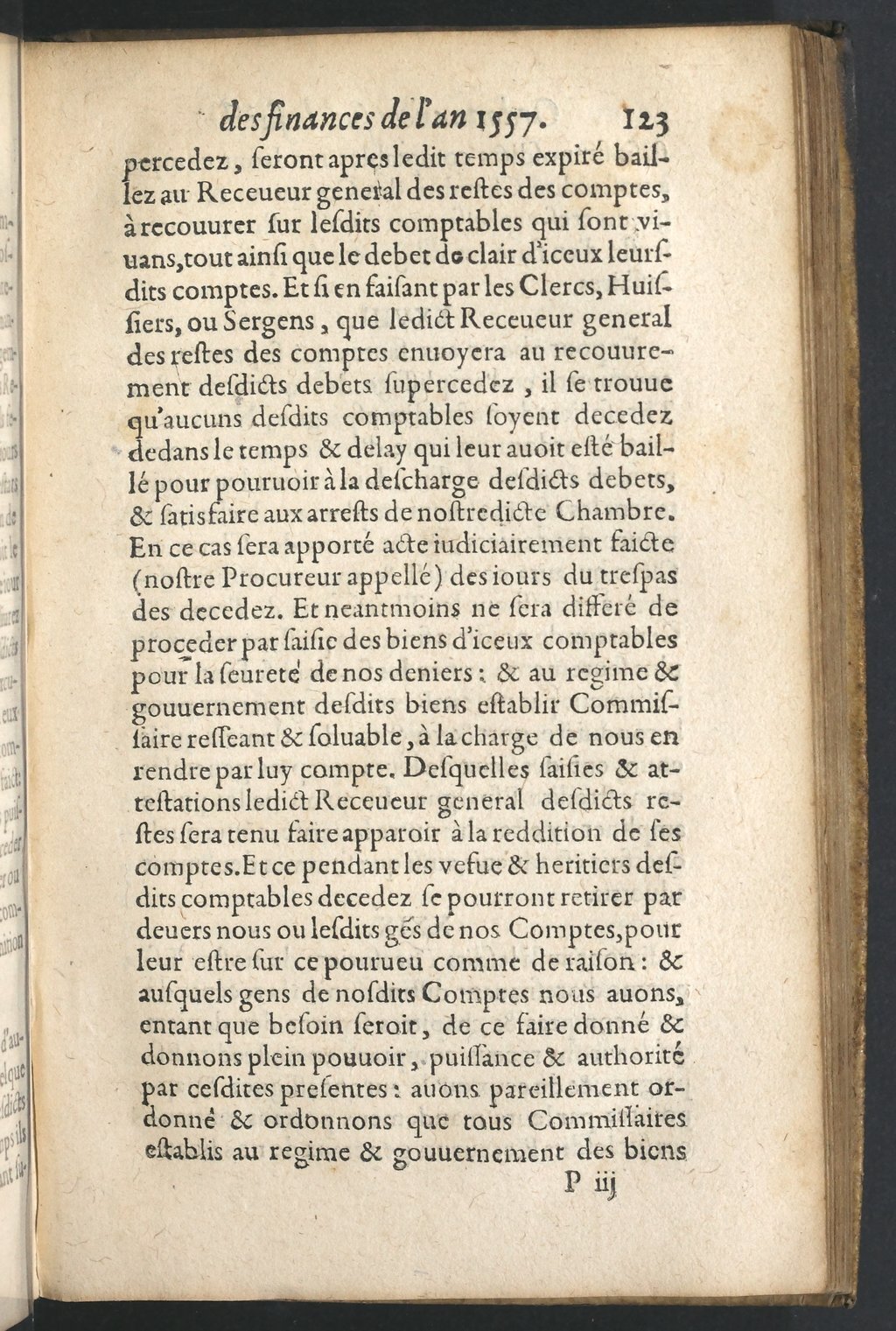 1599 - Claude de Monstr’oeil et Jean Richer - Trésor des instructions des finances - BnF