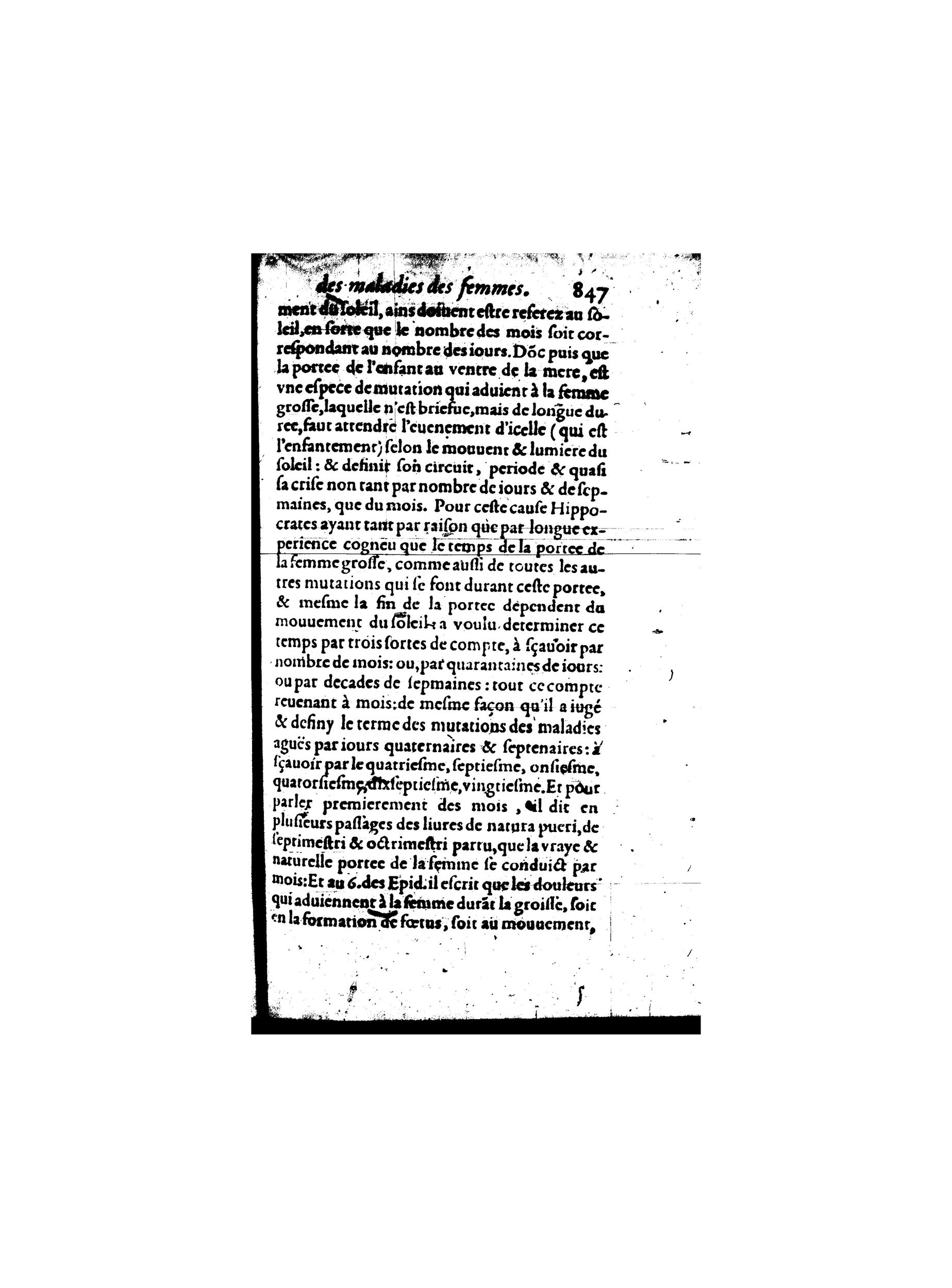 1587 - Jacques du Puis - Trésor des remèdes secrets pour les maladies des femmes - BnF 1587 - Jacques du Puis - Trésor des remèdes secrets pour les maladies des femmes - BnF