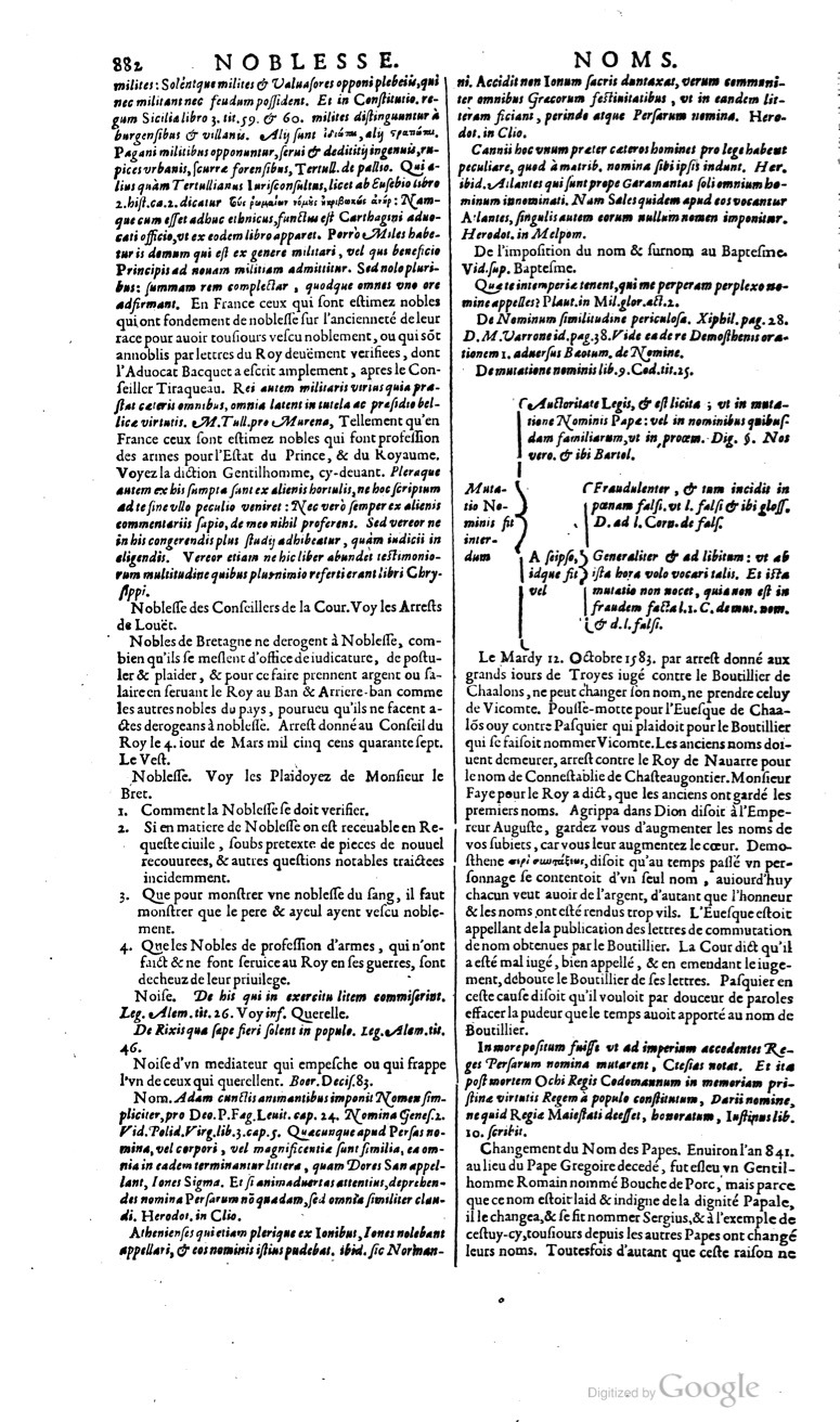 1629 - Veuve Nicolas Buon - Trésor du droit français (29620 T. 2) - BM Lyon