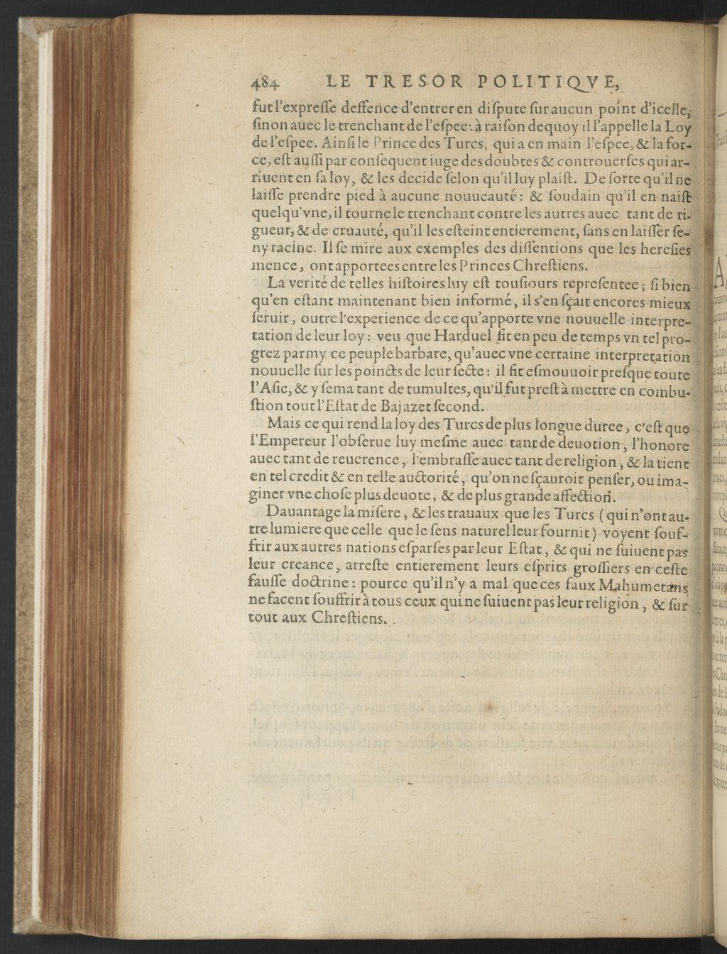 1608 - Nicolas Du Fossé - Trésor politique - BnF Tolbiac