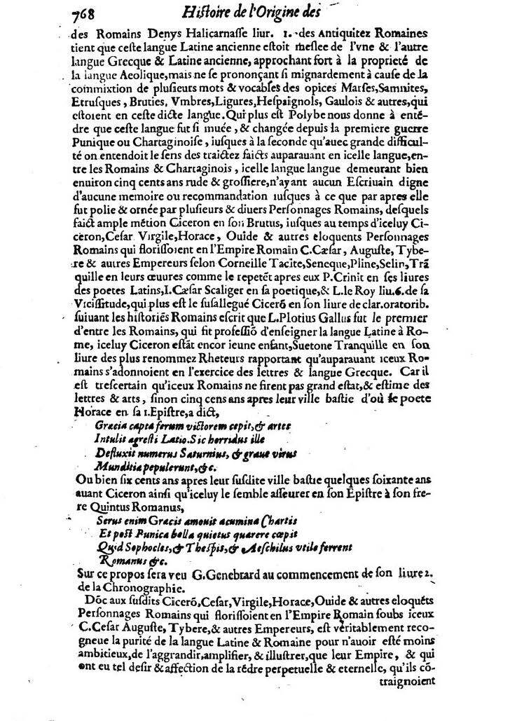 1613 - Matthieu Berjon - Trésor de l’histoire des langues de cet univers - BM Lyon