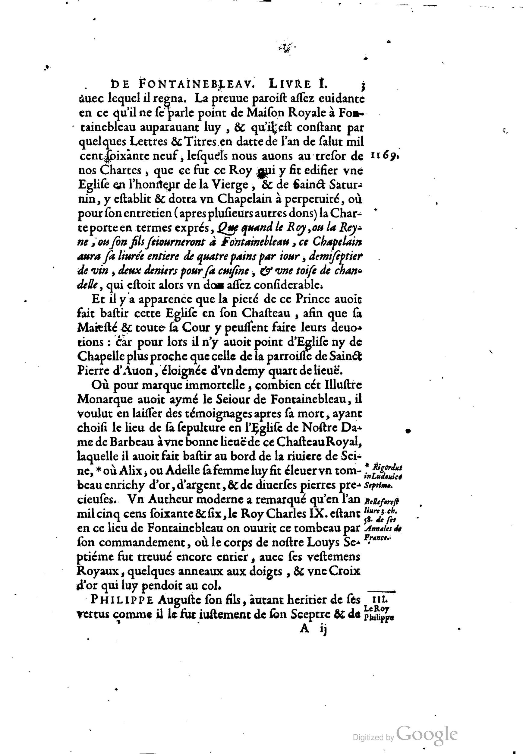 1642 - Sébastien Cramoisy - Trésor des merveilles de la maison royale de Fontainebleau - BM Lyon 1642 - Sébastien Cramoisy - Trésor des merveilles de la maison royale de Fontainebleau - BM Lyon