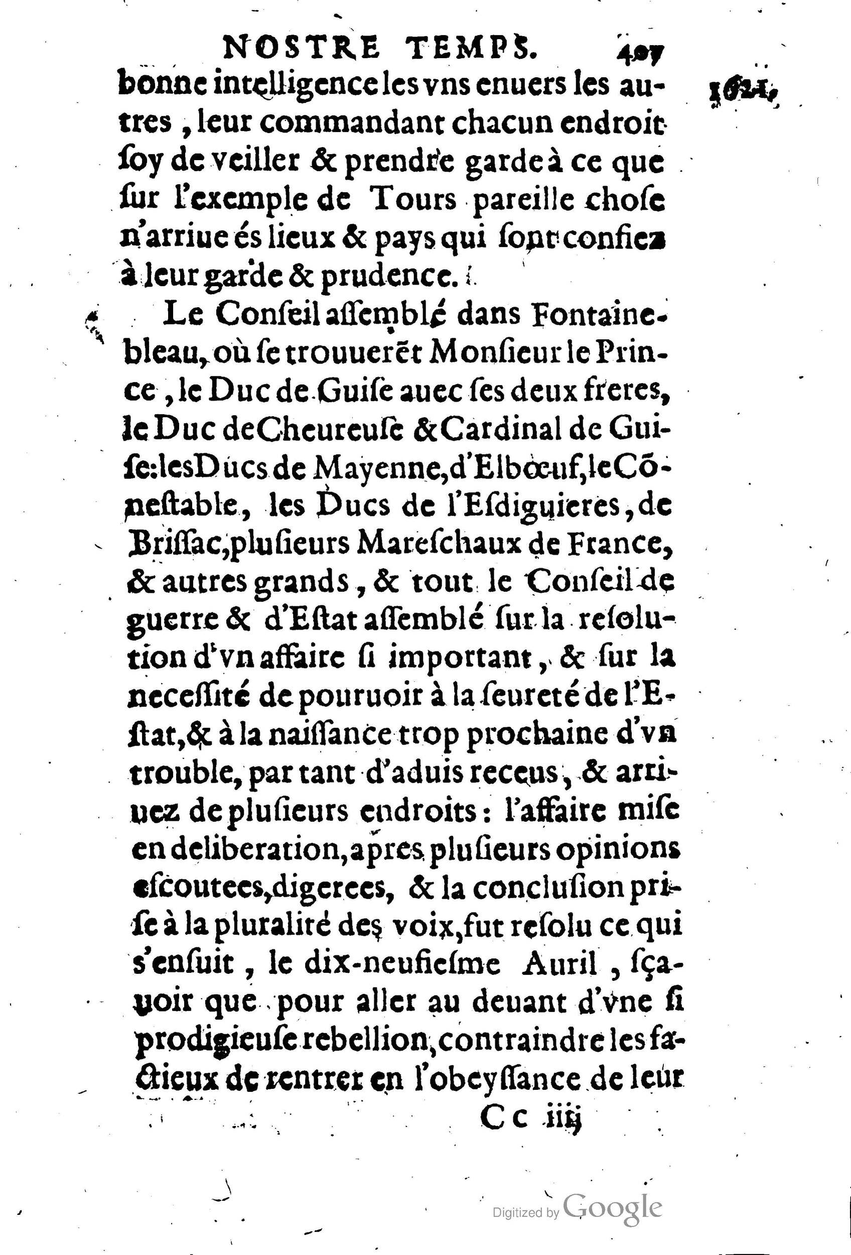 1623 - Joseph Bouillerot - Trésor de l’histoire générale de notre temps - BM Lyon