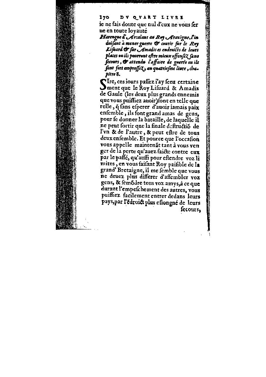 1572 - Veuve Gabriel Cotier - Trésor des Amadis - BM Lyon 1572 - Veuve Gabriel Cotier - Trésor des Amadis - BM Lyon