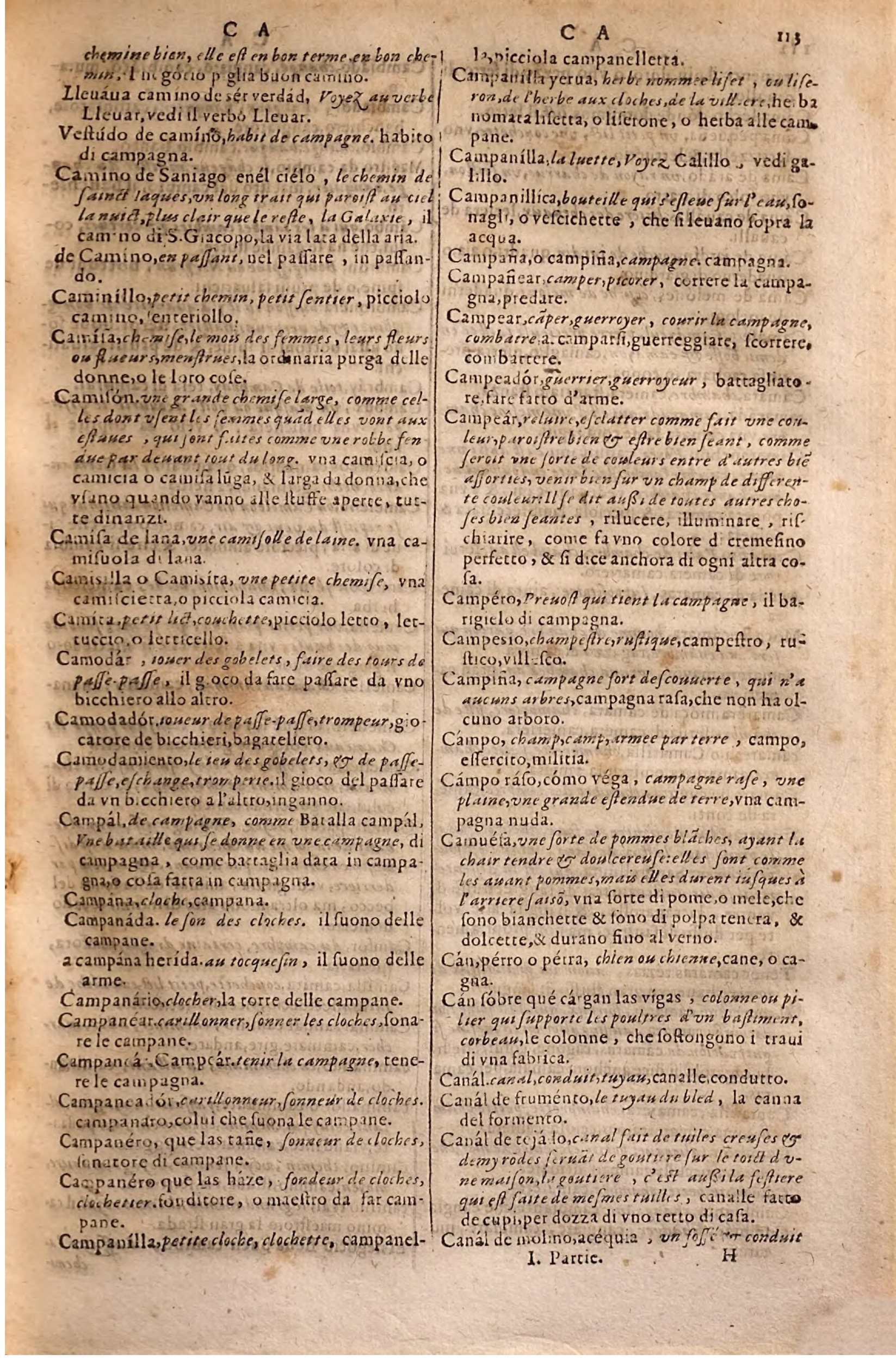 1627 - Jacques Crespin - Trésor des trois langues - Regensburg