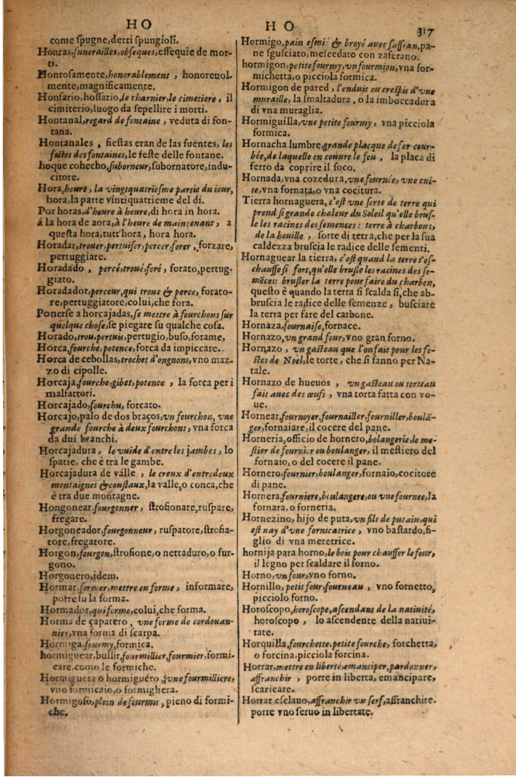 1606 Samuel Crespin Thresor des trois langues, francoise, italiene et espagnolle - BSB-335.jpeg