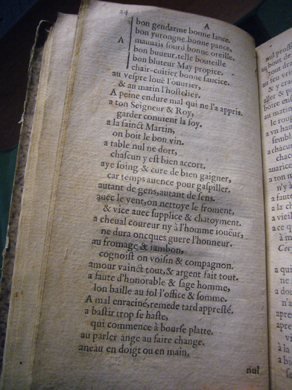 1617 - François Lefebvre - Trésor de sentences dorées et argentées - BnF Tolbiac