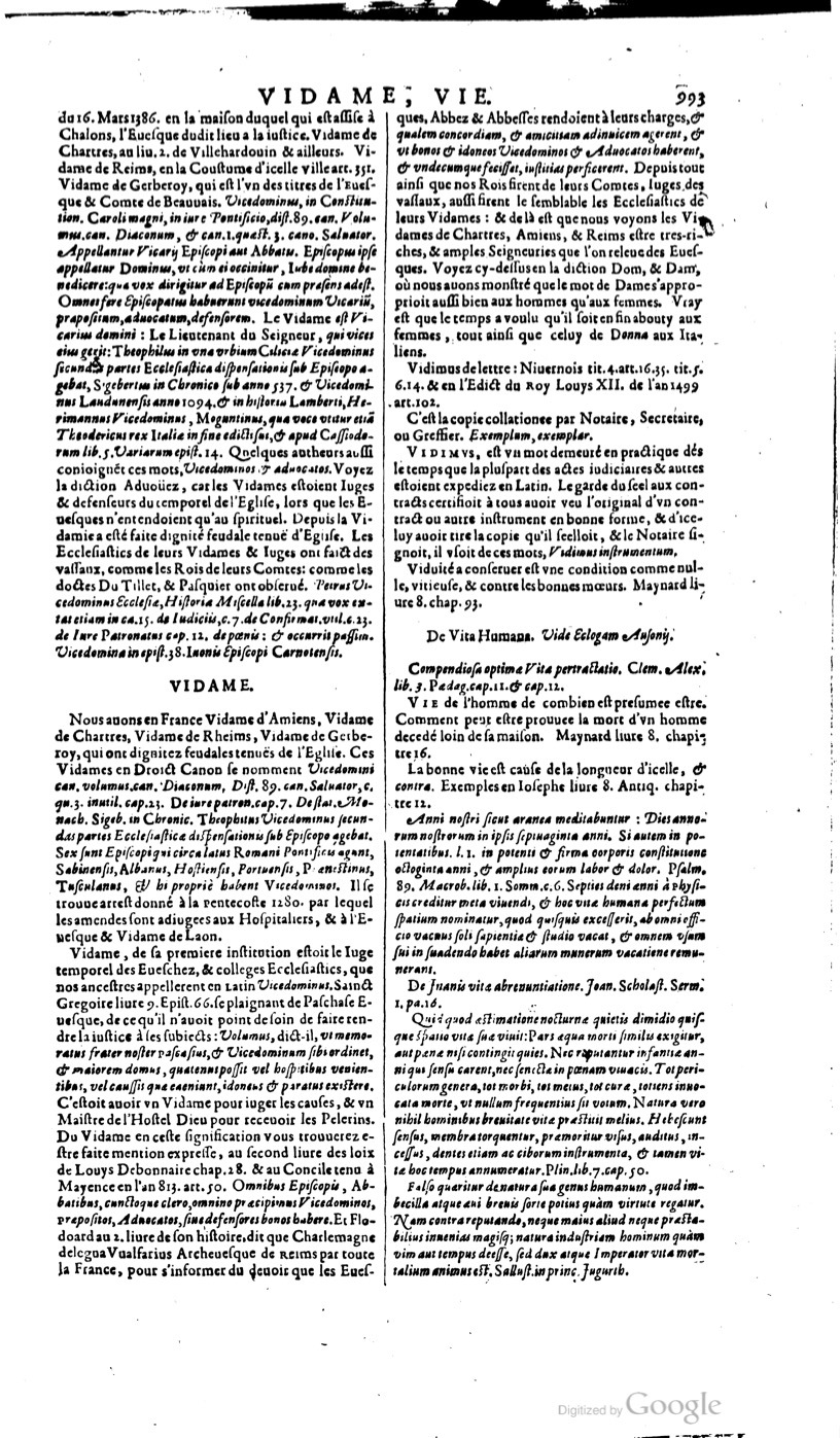 1629 - Veuve Nicolas Buon - Trésor du droit français (21754 T. 3) - BM Lyon