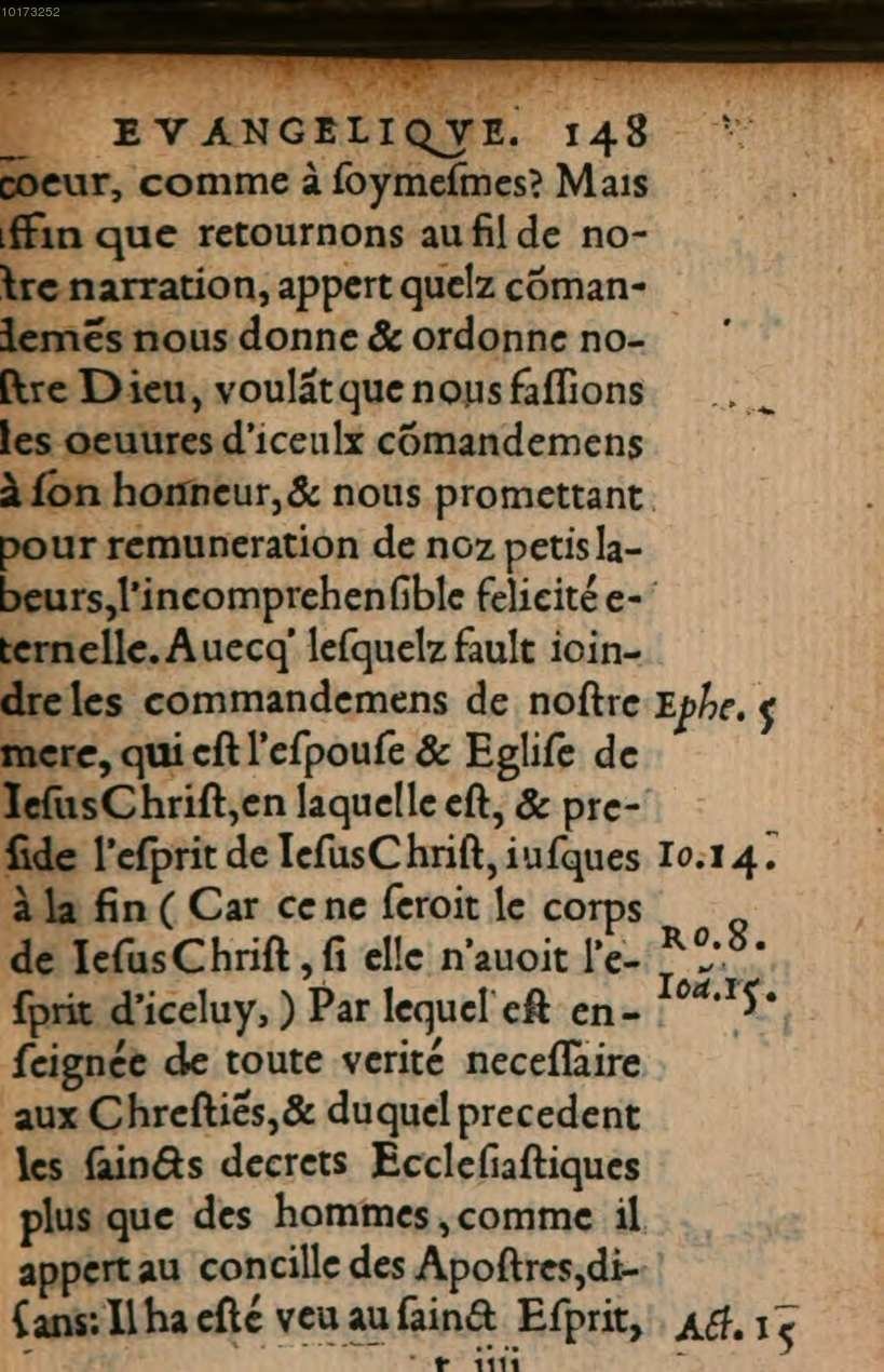 1548 - René Avril et Vivant Gaulterot - Perle précieuse évangélique et Trésor divin - BSB Munich