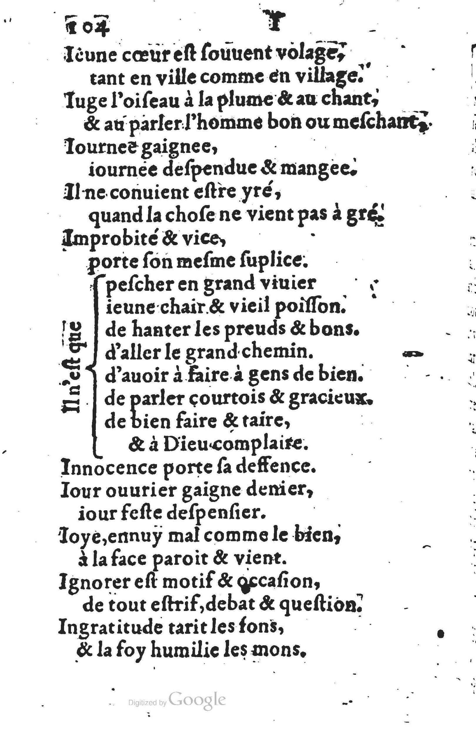 1578 - Nicolas Lescuyer - Trésor des sentences dorées - UGent 1578 - Nicolas Lescuyer - Trésor des sentences dorées - UGent