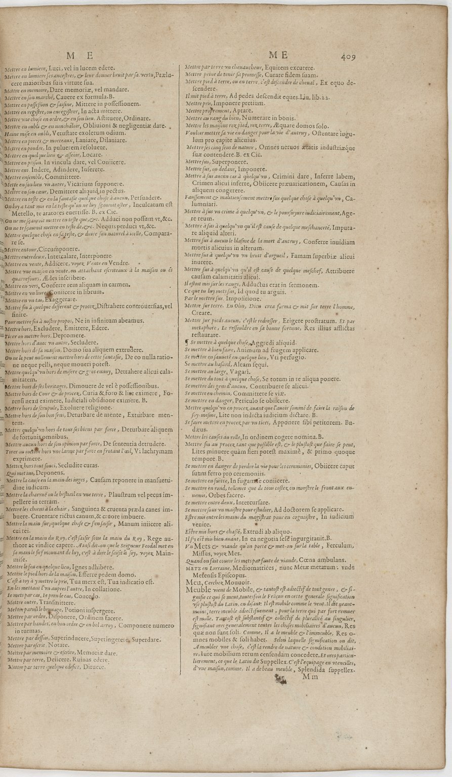 1606 - David Douceur - Trésor de la langue française - BnF 1606 - David Douceur - Trésor de la langue française - BnF