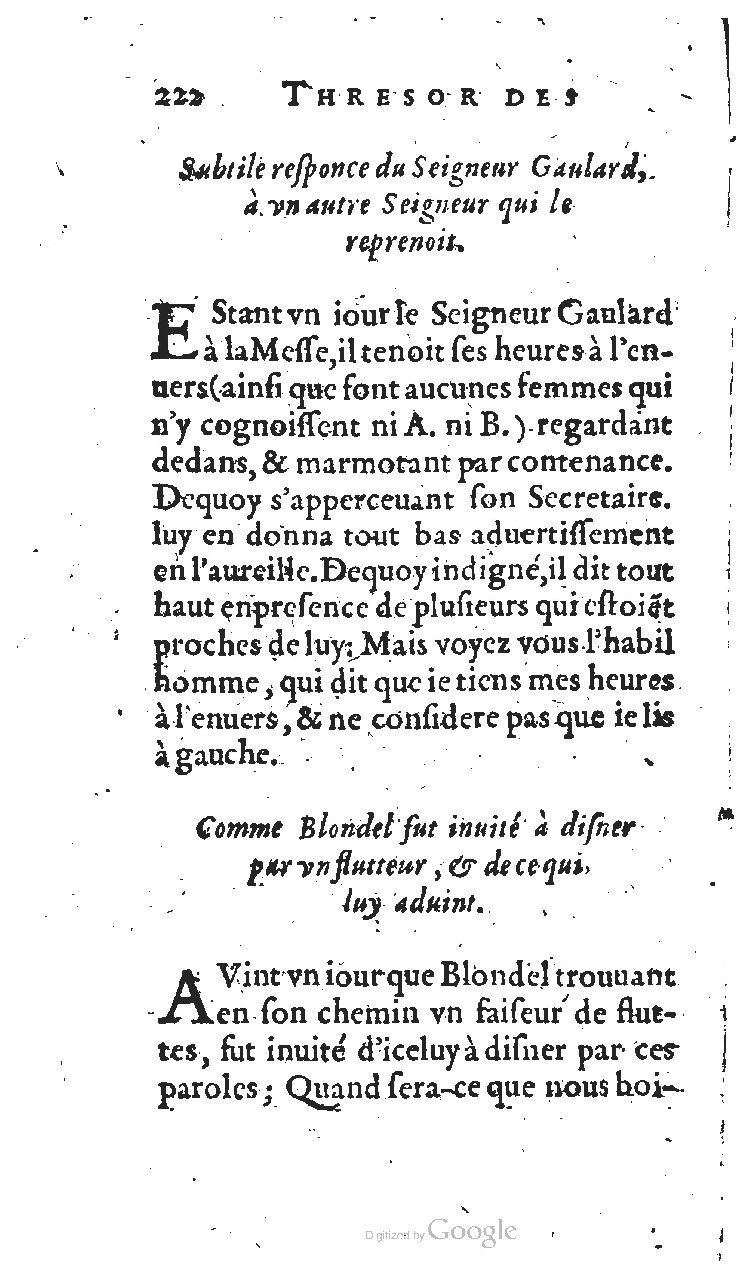1627 - Jean Delamare - Trésor des récréations - BSB Munich