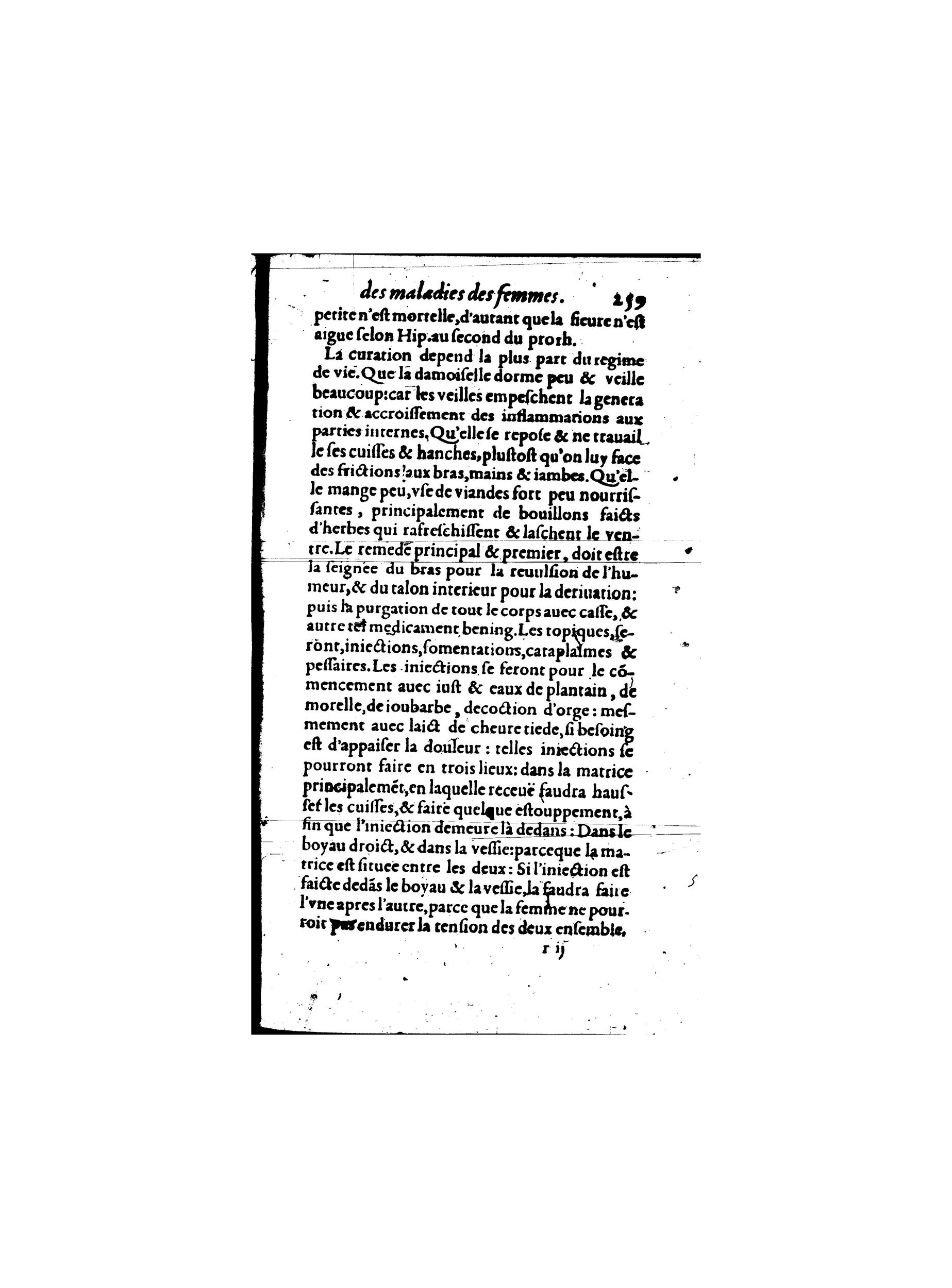 1587 - Jacques du Puis - Trésor des remèdes secrets pour les maladies des femmes - BnF 1587 - Jacques du Puis - Trésor des remèdes secrets pour les maladies des femmes - BnF