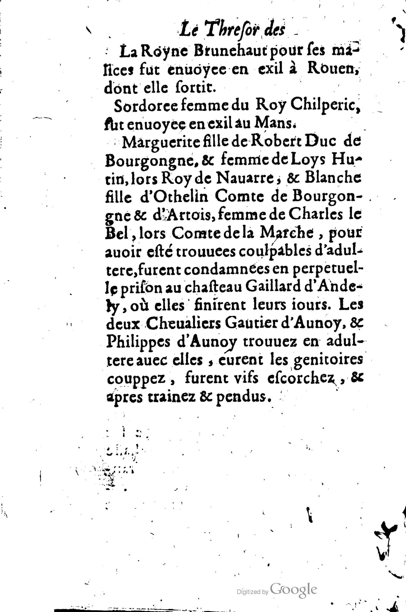 1619 - Jean Corrozet - Trésor des histoires de France - BSB Munich