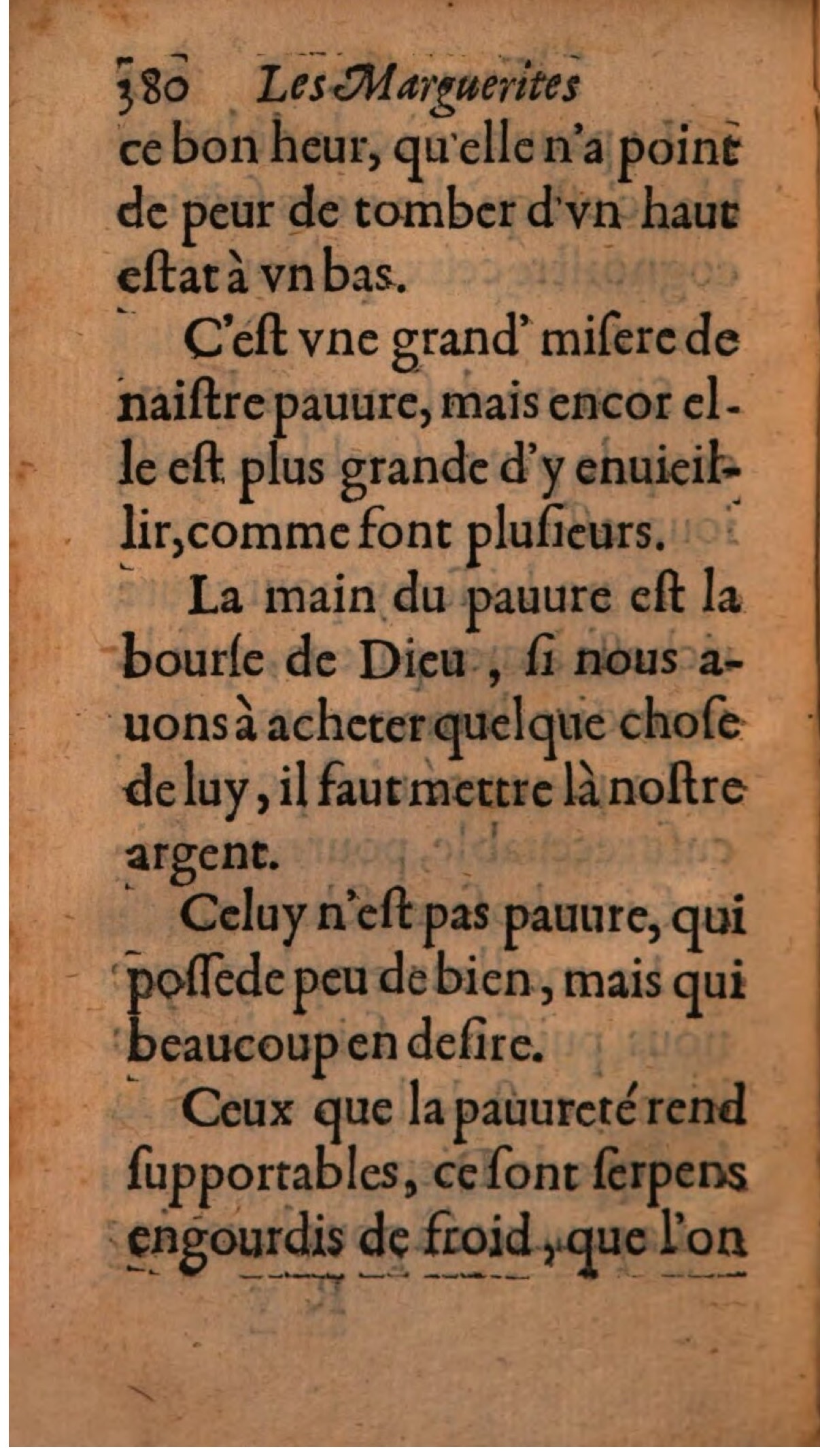 1608 - Théodore Reinsart - Les Marguerites françaises ou Trésor des Fleurs du bien-dire - BSB Munich