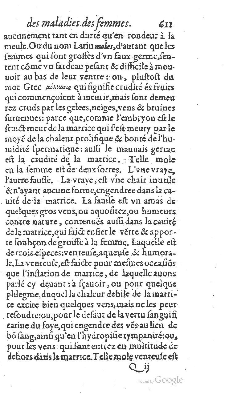 1585 - Jacques du Puis - Trésor des remèdes secrets pour les maladies des femmes - BnF