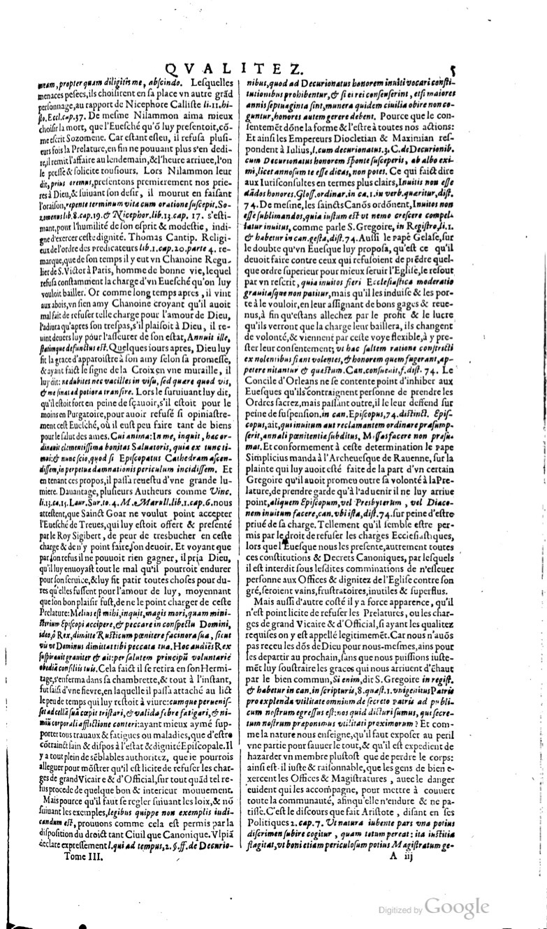 1629 - Veuve Nicolas Buon - Trésor du droit français (21754 T. 3) - BM Lyon