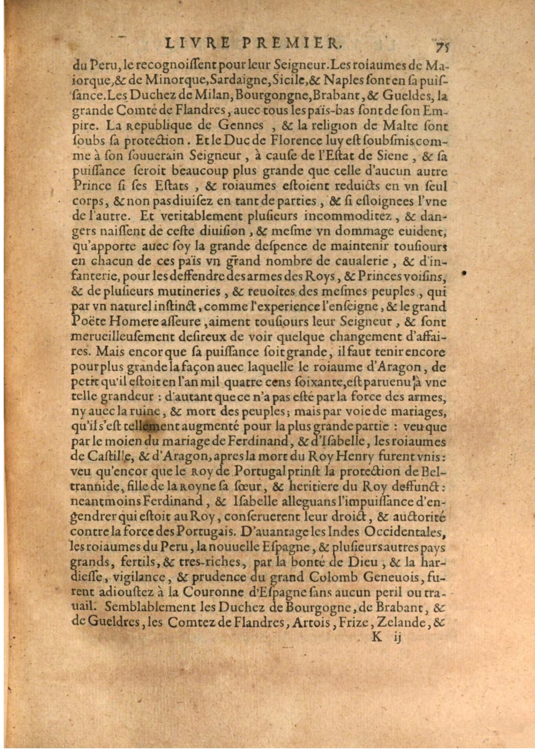 1608 - Nicolas Du Fossé - Trésor politique - BSB Munich