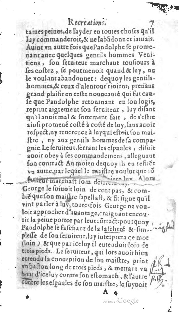 1611 - Jean Osmont - Trésor des récréations - BSB Munich