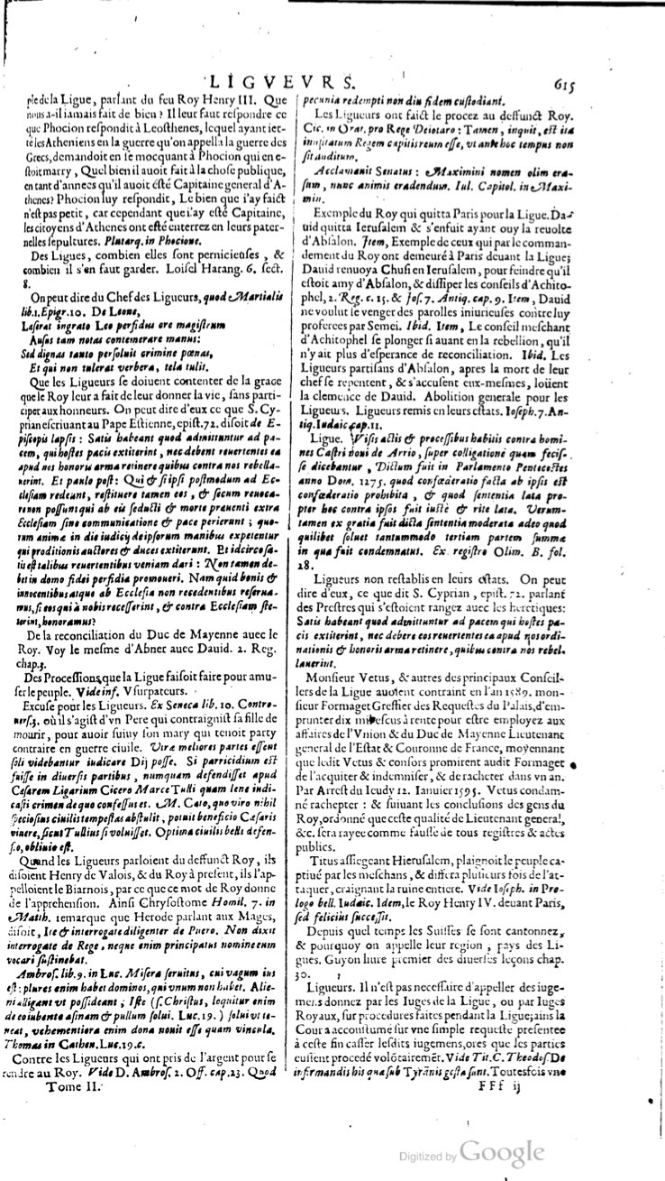 1629 - Veuve Nicolas Buon - Trésor du droit français (21754 T. 2) - BM Lyon
