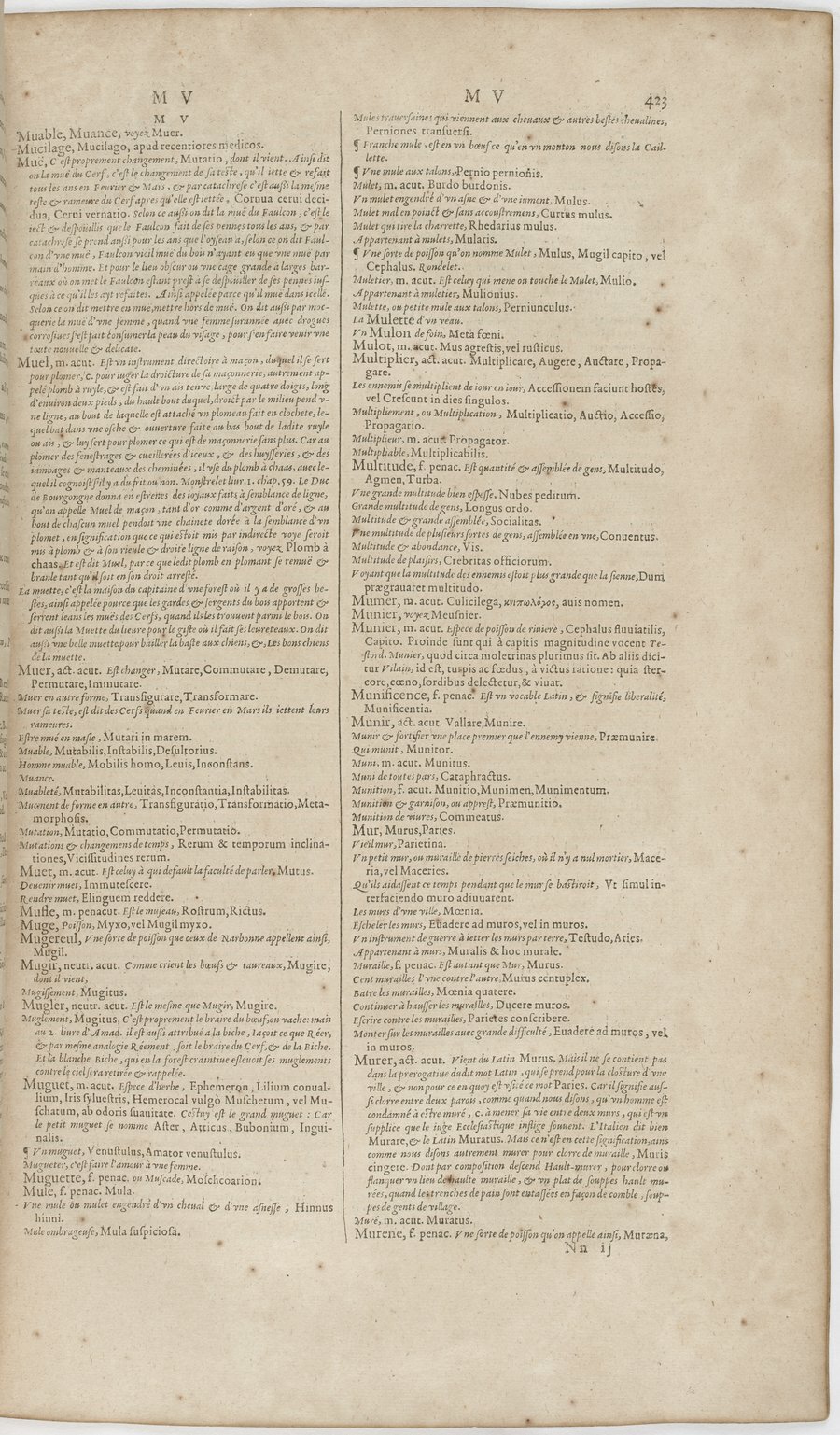 1606 - David Douceur - Trésor de la langue française - BnF