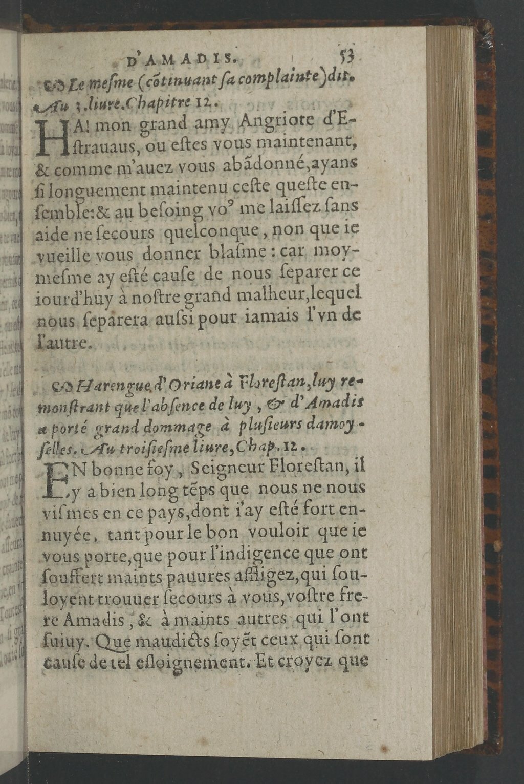 1564 - Vincent Norment et Jeanne Bruneau - Trésor des Amadis - BnF