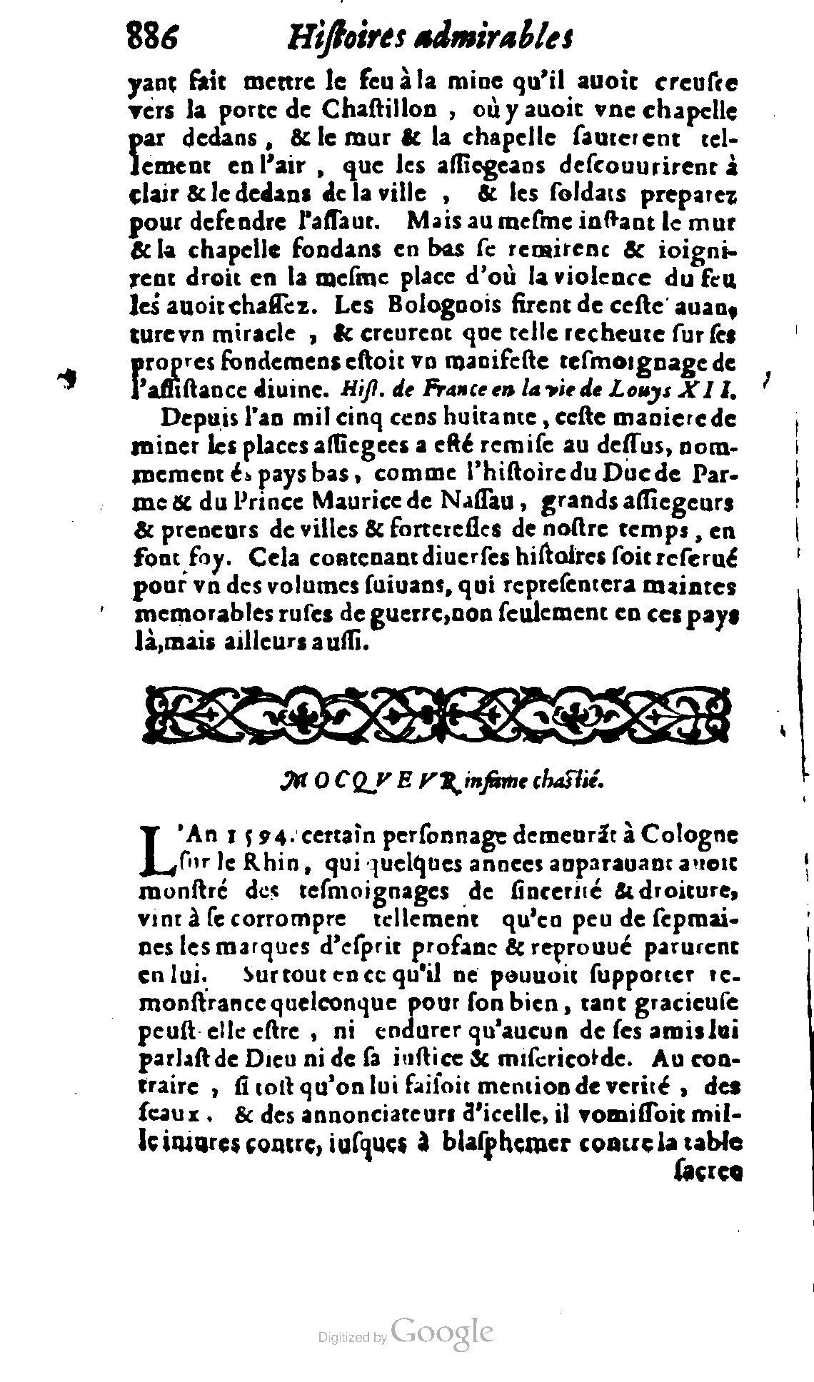 1620 - Samuel Crespin - Trésor d’histoires admirables et mémorables - BCU Lausanne