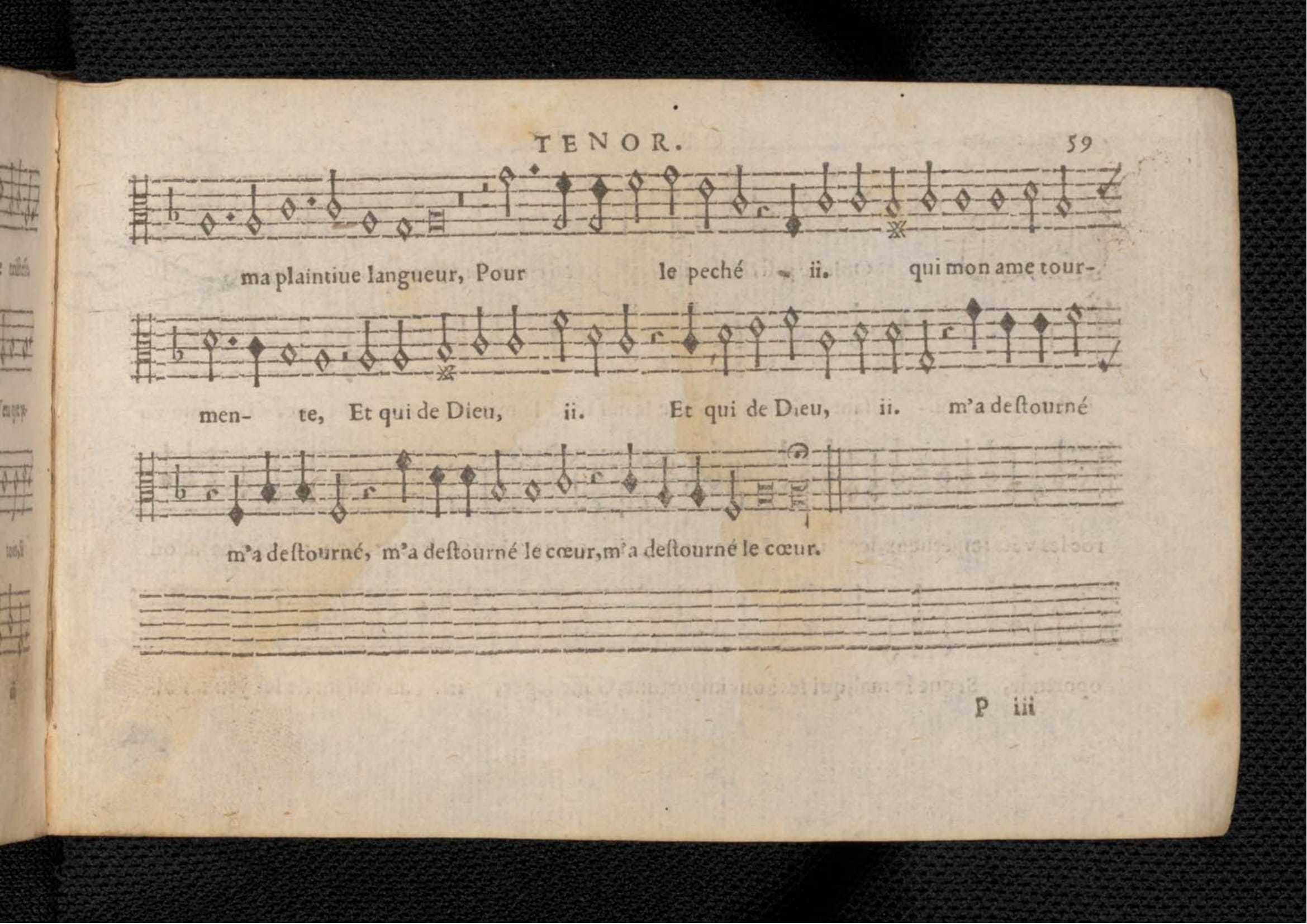 1576 - [Pierre de Saint-André] - Trésor de musique d’Orlande de Lassus Tenor - KBR Bruxelles