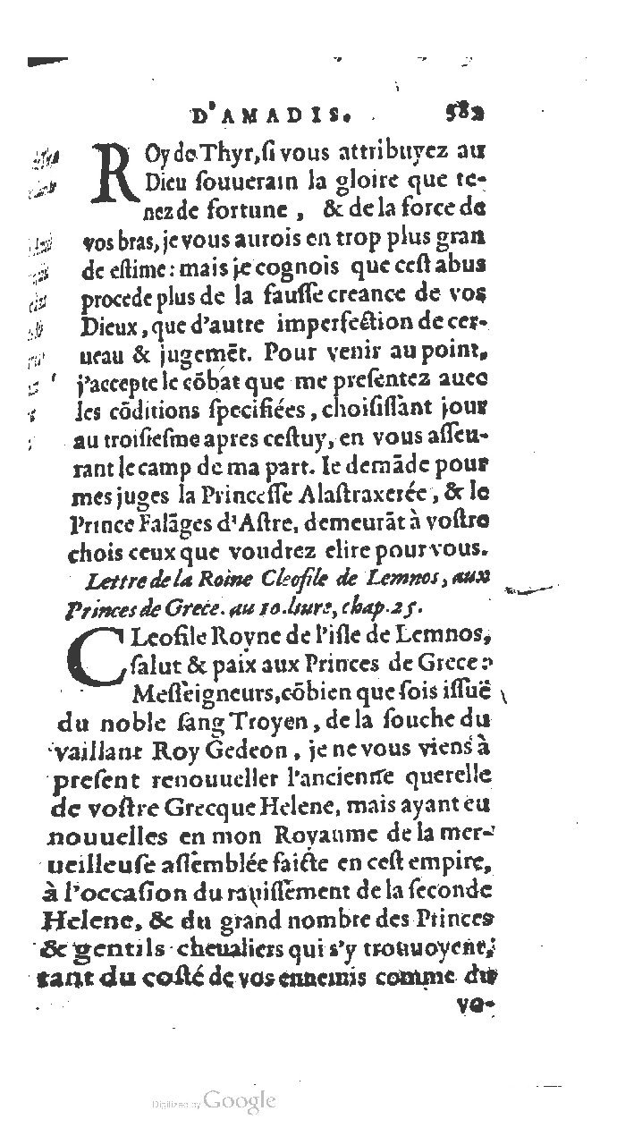 1572 - Jan van Waesberghe - Trésor des Amadis - BNC Rome 1572 - Jan van Waesberghe - Trésor des Amadis - BNC Rome
