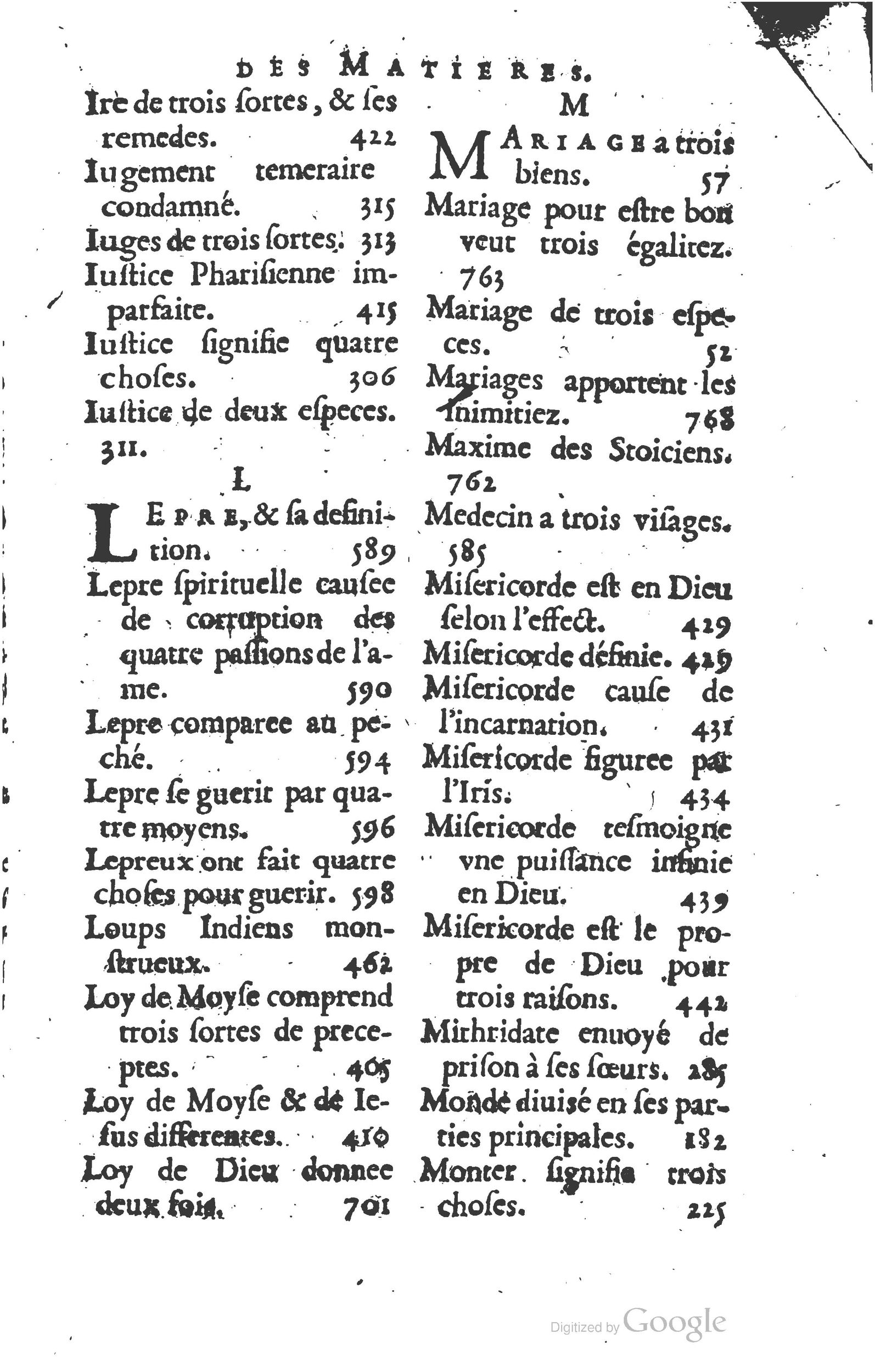 1629 - Manassés de Préaulx - Sermons ou Trésors de la piété chrétienne - BM Lyon