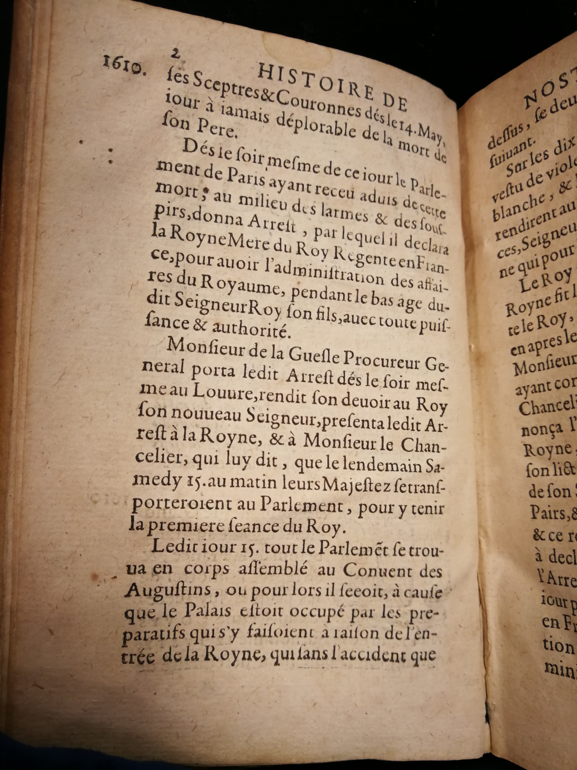 1626 - Joseph Bouillerot - Trésor de l’histoire générale de notre temps - Les Méjanes, Aix-en-Provence