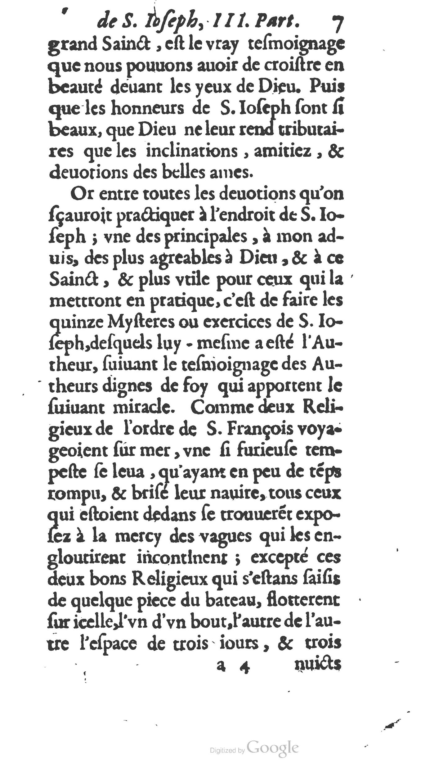 1654 - Antoine Jullieron - Trésor inestimable de Saint-Joseph - BM Lyon