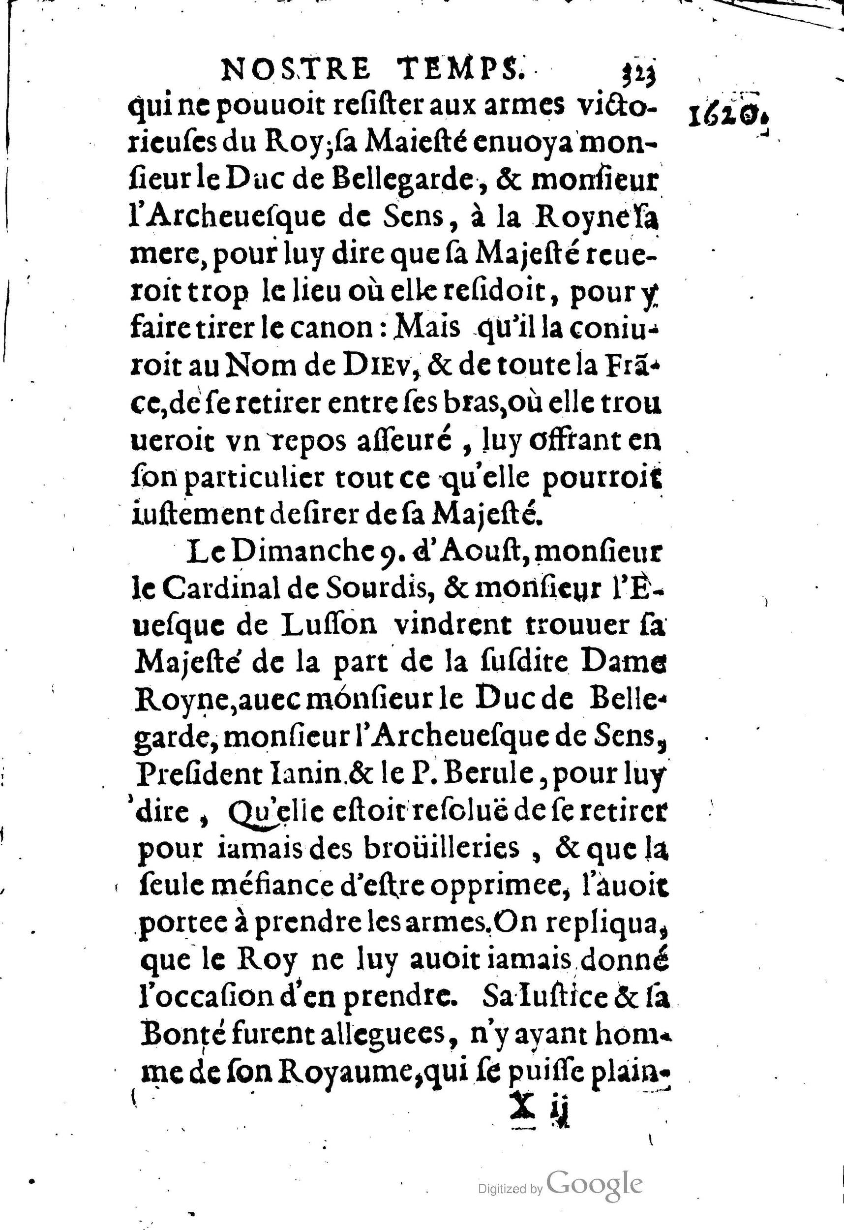 1623 - Joseph Bouillerot - Trésor de l’histoire générale de notre temps - BM Lyon