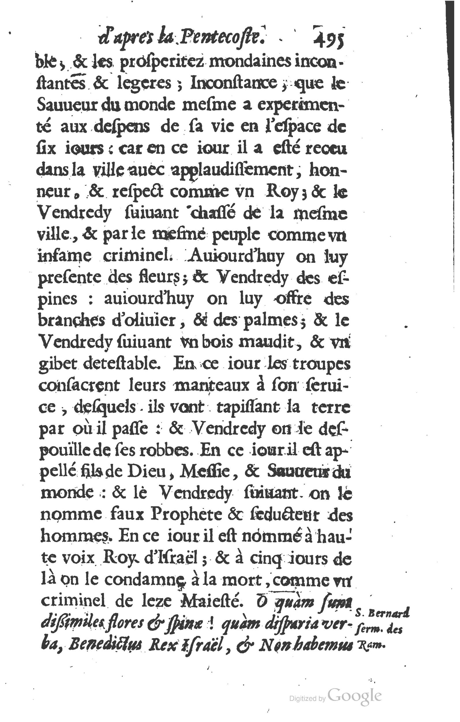 1629 - Manassés de Préaulx - Sermons ou Trésors de la piété chrétienne - BM Lyon