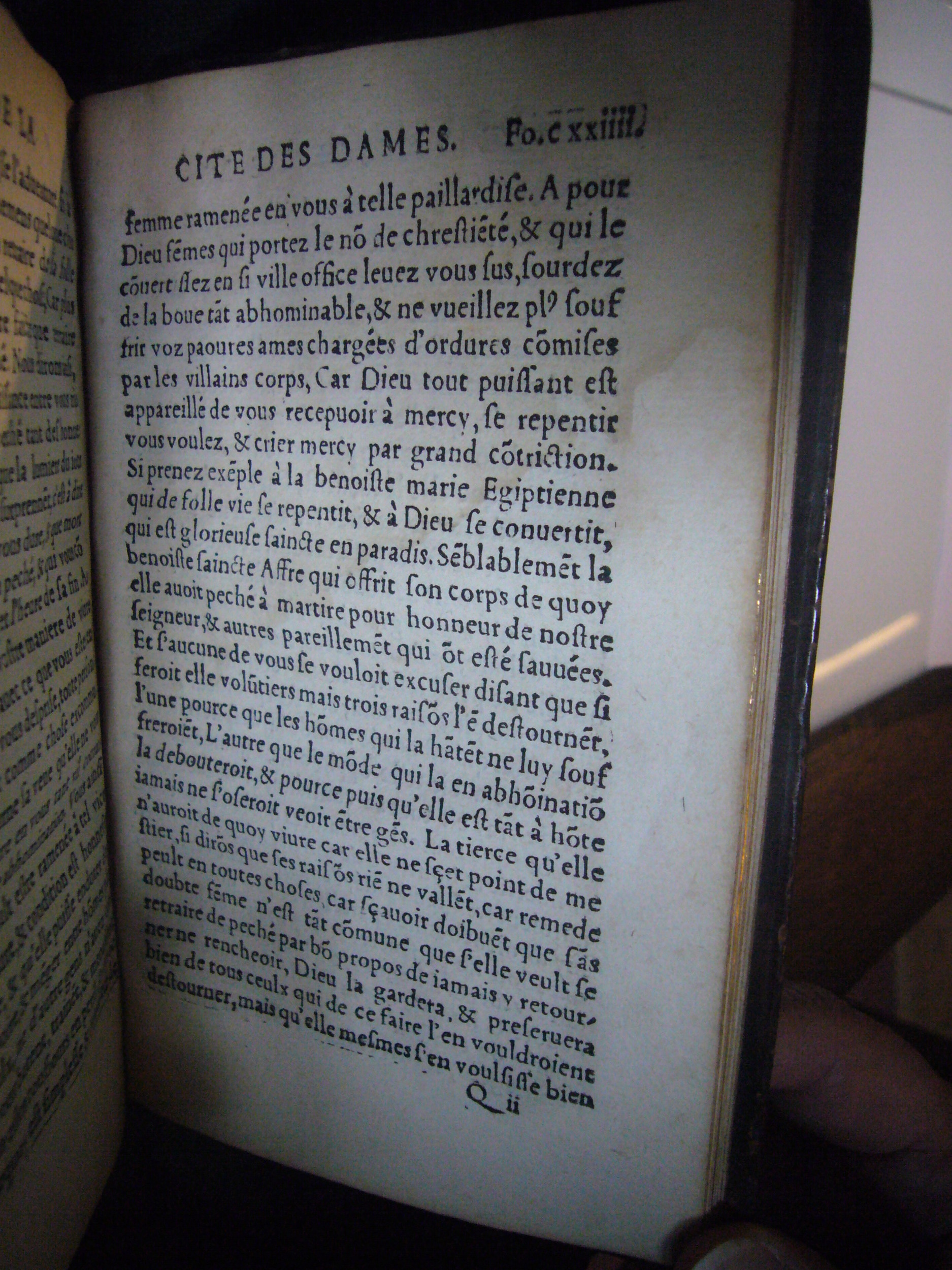 1536 - Jean André - Trésor de la cité des dames - BnF Arsenal