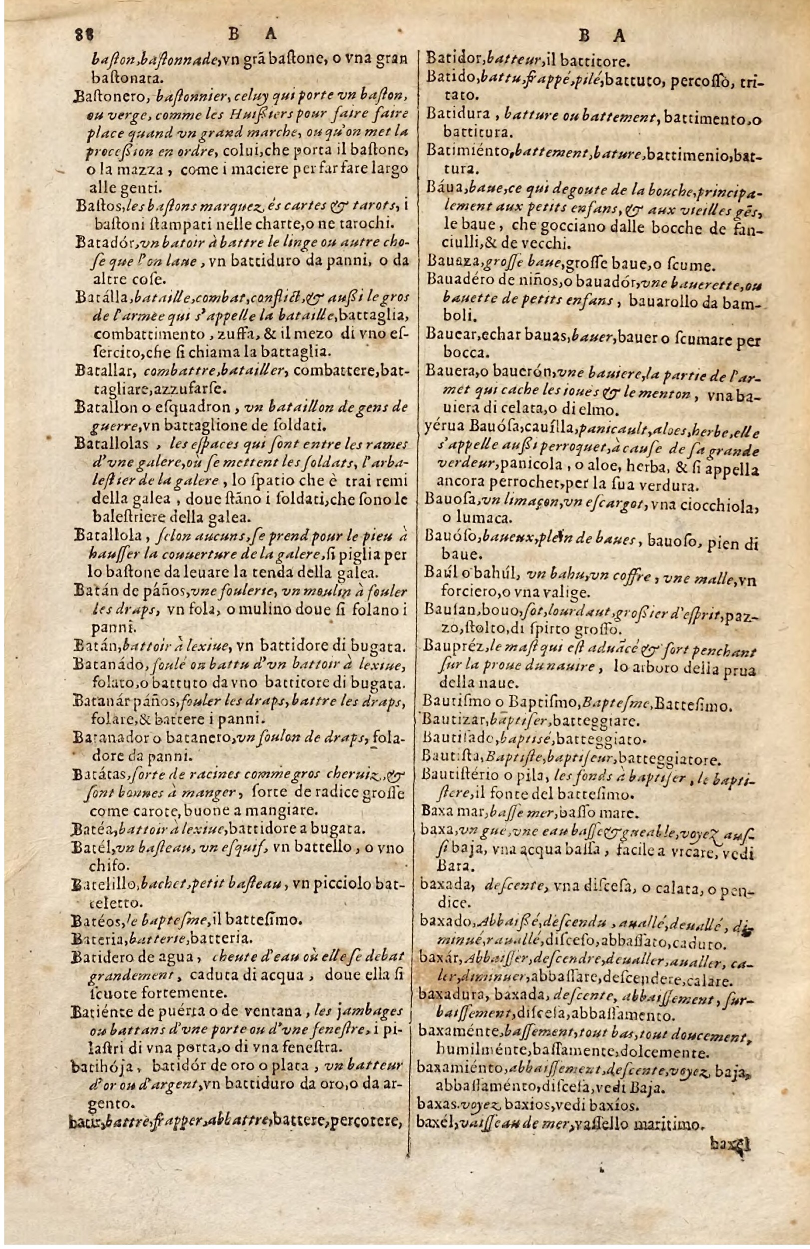 1627 - Jacques Crespin - Trésor des trois langues - Regensburg