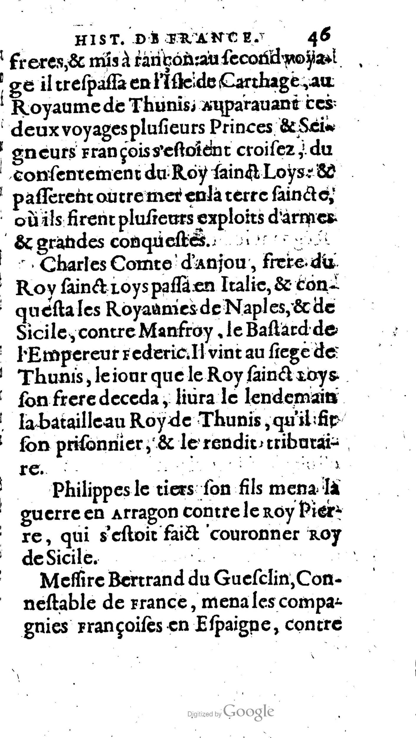 1604 - Galiot Corrozet - Trésor des histoires de France - BNC Florence